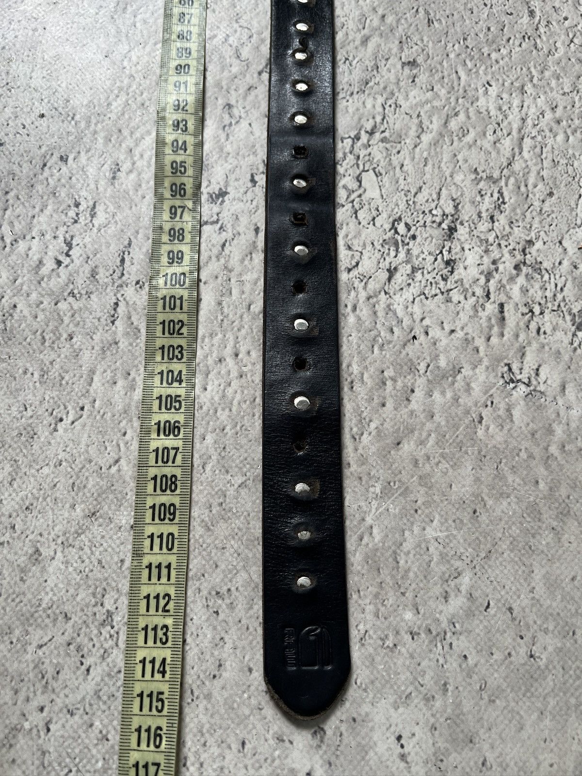 G-Star G star Raw leather black gothic opium archive belt Size ONE SIZE - 8 Thumbnail