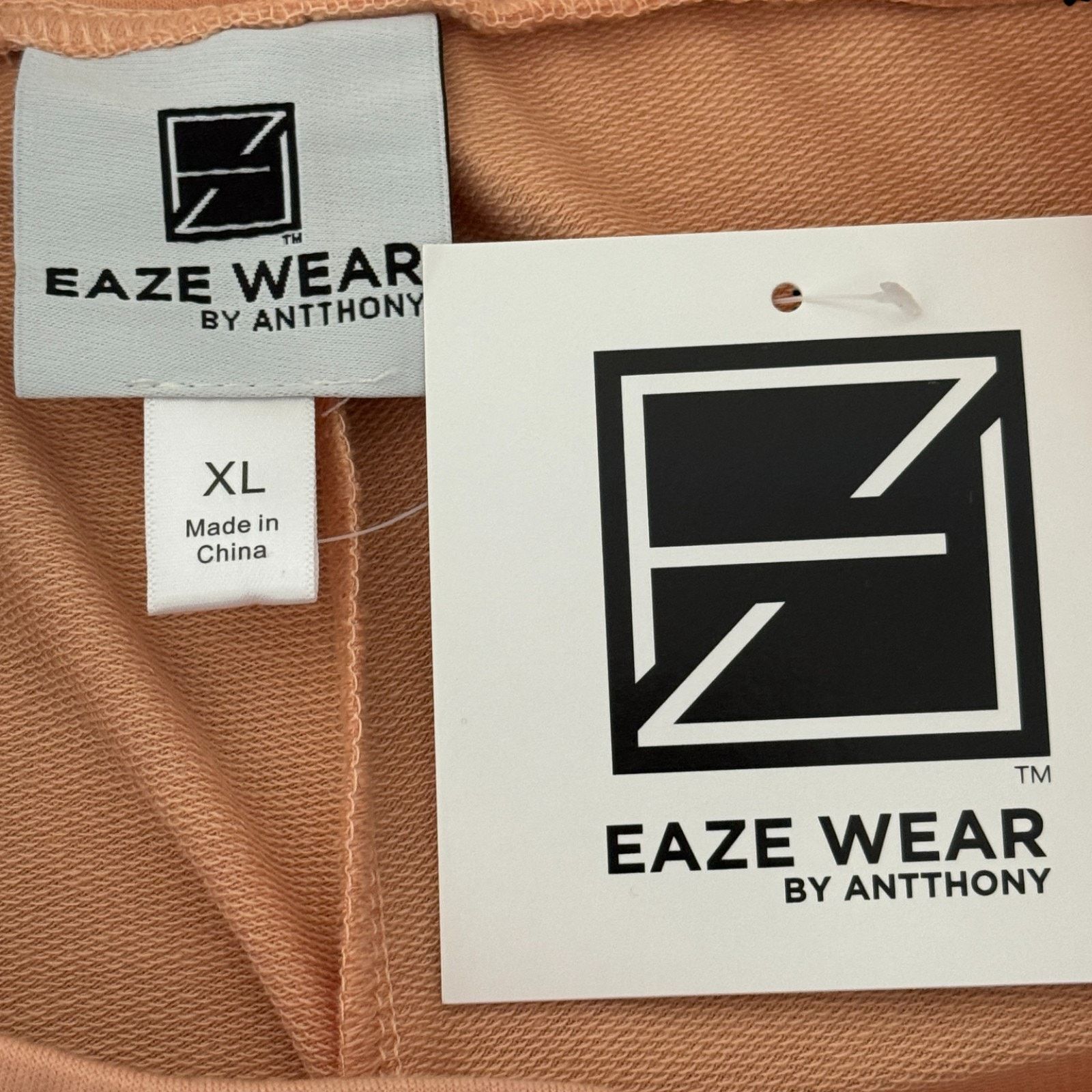 Other Eaze Wear by Antthony Pull On Pants XL Peach Stretch KnitNWT Size 31" - 11 Thumbnail
