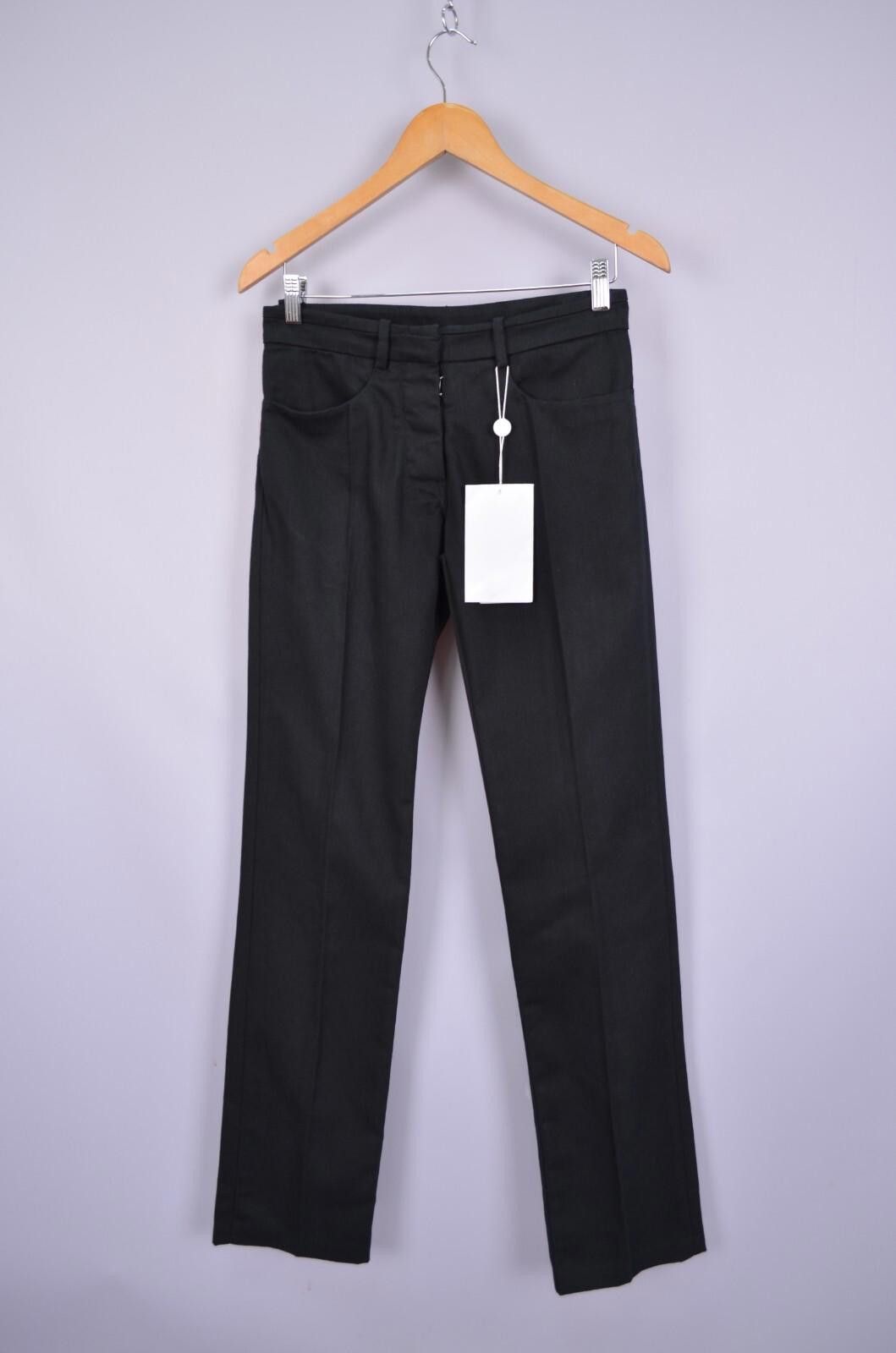 Maison Margiela Maison Margiela S/S 2010 Flat Front Black Pants Sz 42 Bnwt! Size 38" / US 16 / IT 52 - 1 Thumbnail