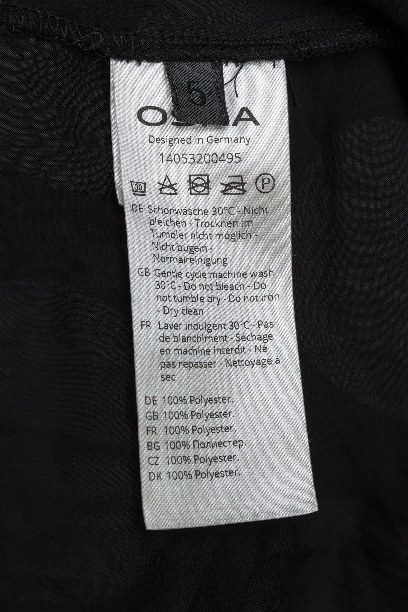 Other Oska Black Polka Dot Satin Maxi Dress Size XL / US 12-14 / IT 48-50 - 8 Thumbnail
