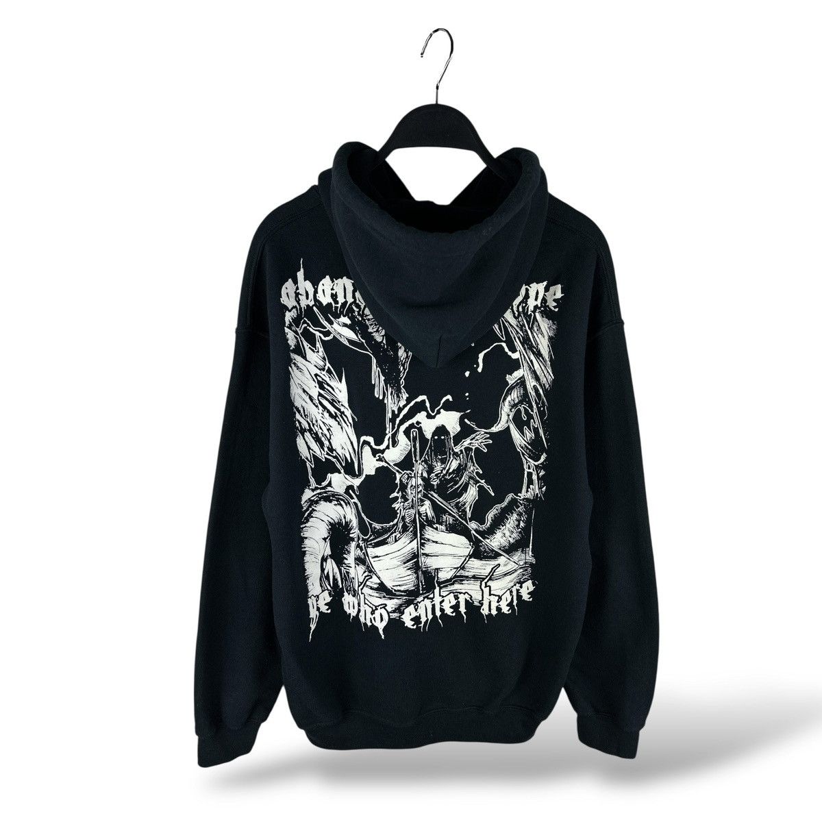 Band Tees Triverse Massacre Abandon All Hope Ye Who Enter Here Hoodie Size US M / EU 48-50 / 2 - 1 Thumbnail
