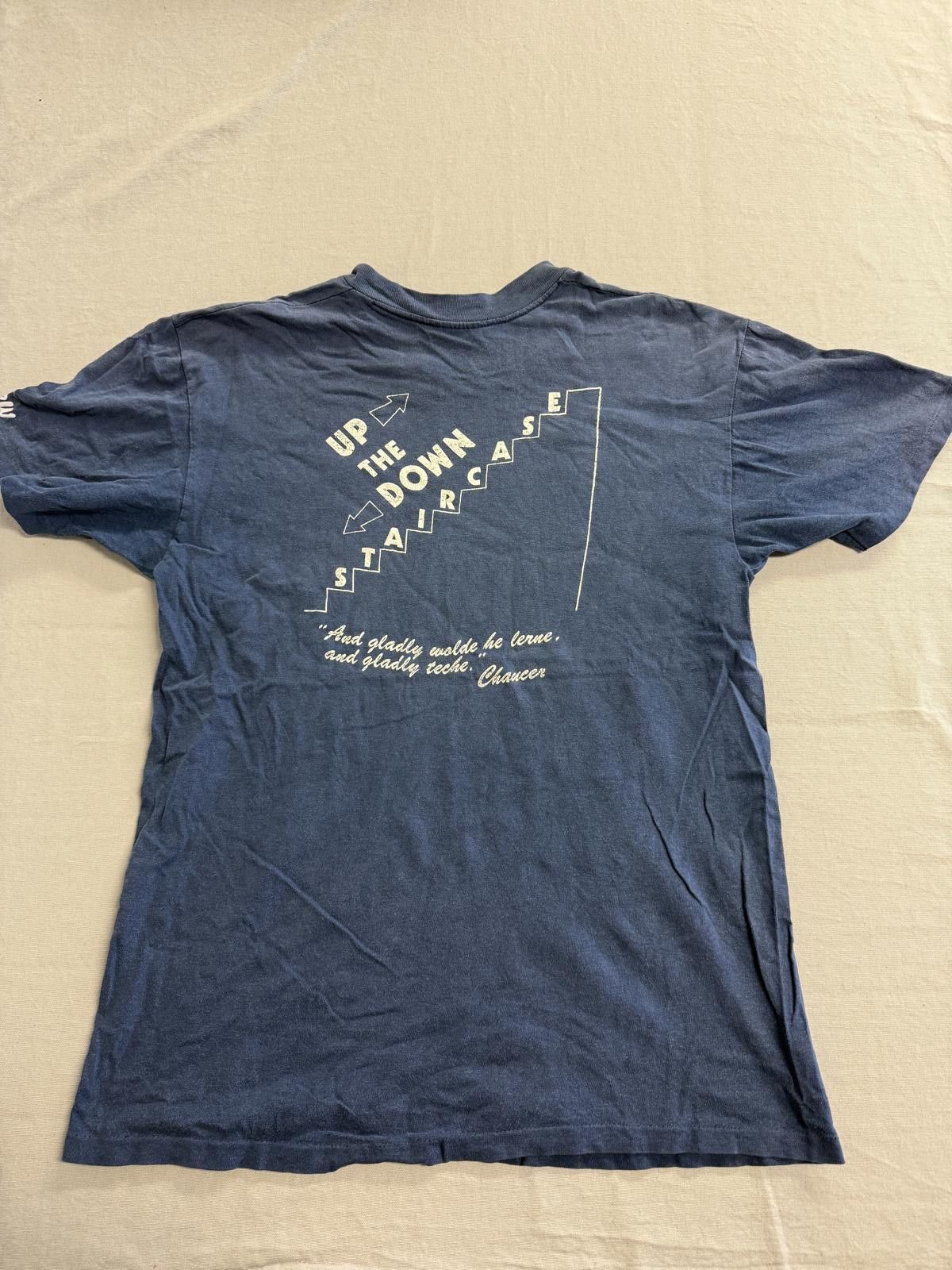 Designer Vintage Up the Down Staircase 1987 Senior Play Tee - Large Size US L / EU 52-54 / 3 - 3 Thumbnail