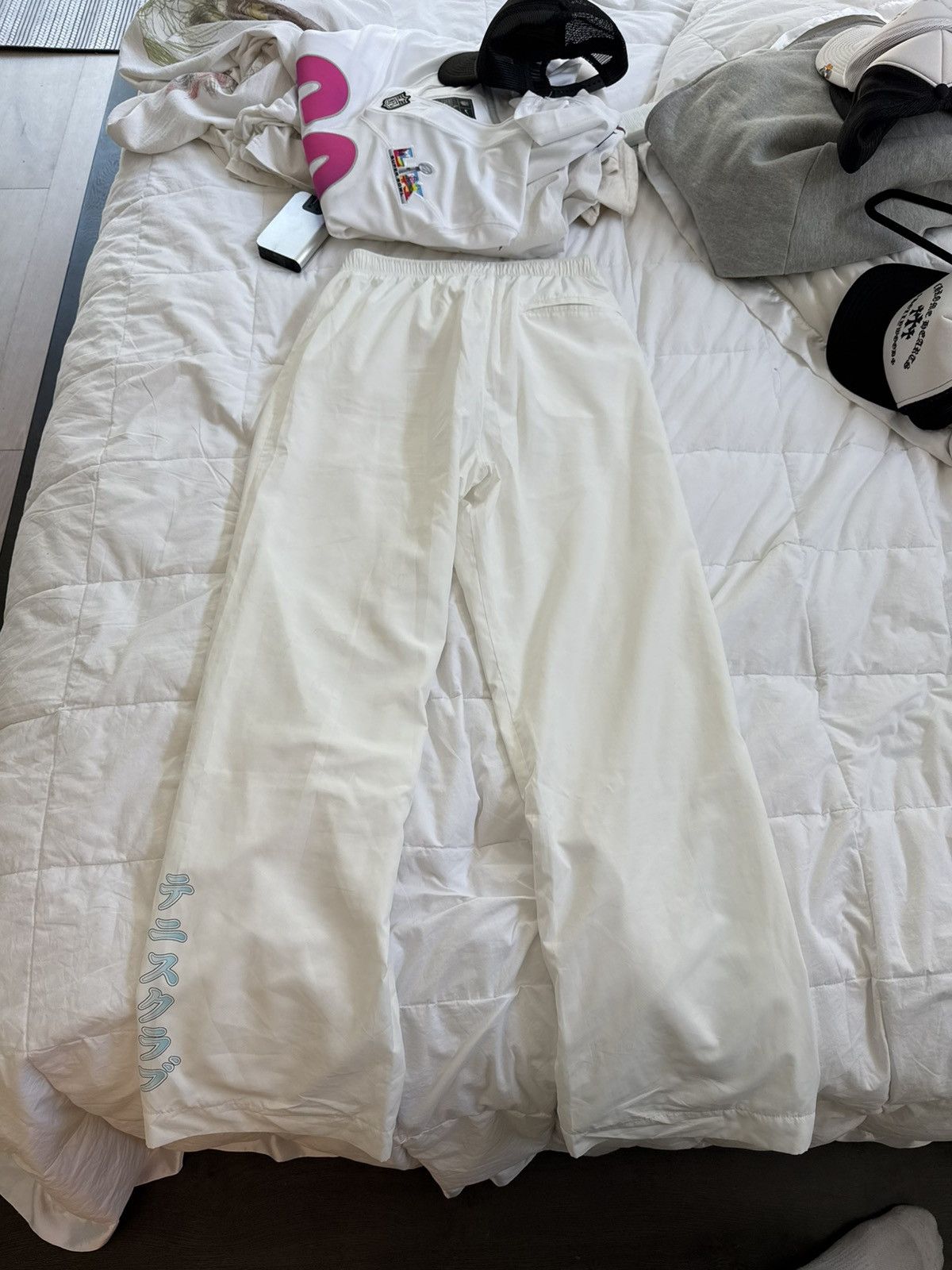 Casablanca Casablanca track pants japanese print Size US 30 / EU 46 - 4 Thumbnail