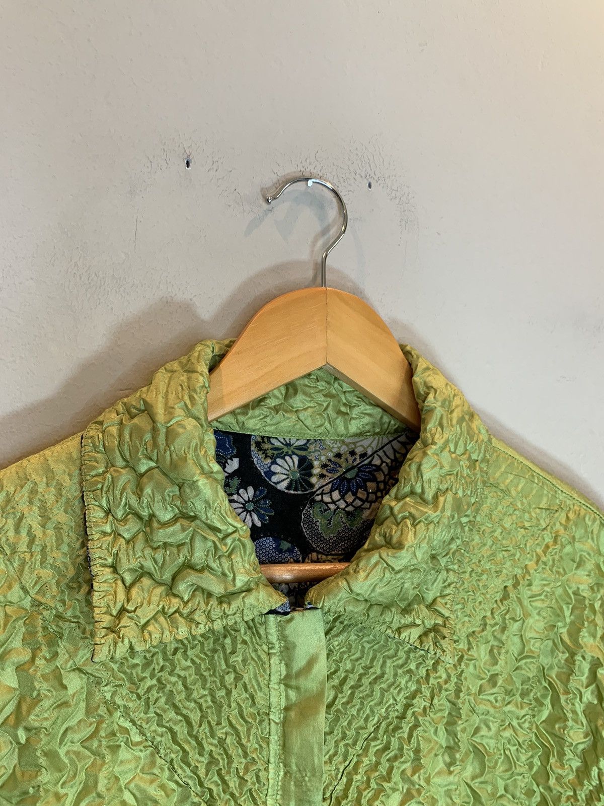 Vintage *RARE* Vintage 1990’s Japanese Flower Knit Reversible Jacket Size US S / EU 44-46 / 1 - 4 Thumbnail
