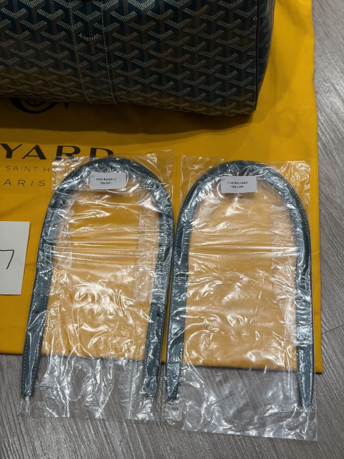 Goyard Goyard Boston 50 Green Size ONE SIZE - 13 Thumbnail
