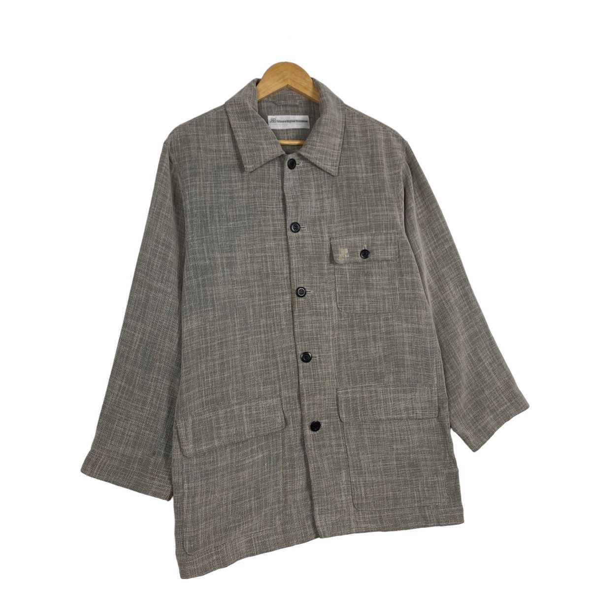 Andre Courreges × Courreges × Japanese Brand Courreges Homme Button Jacket Size US M / EU 48-50 / 2 - 3 Thumbnail