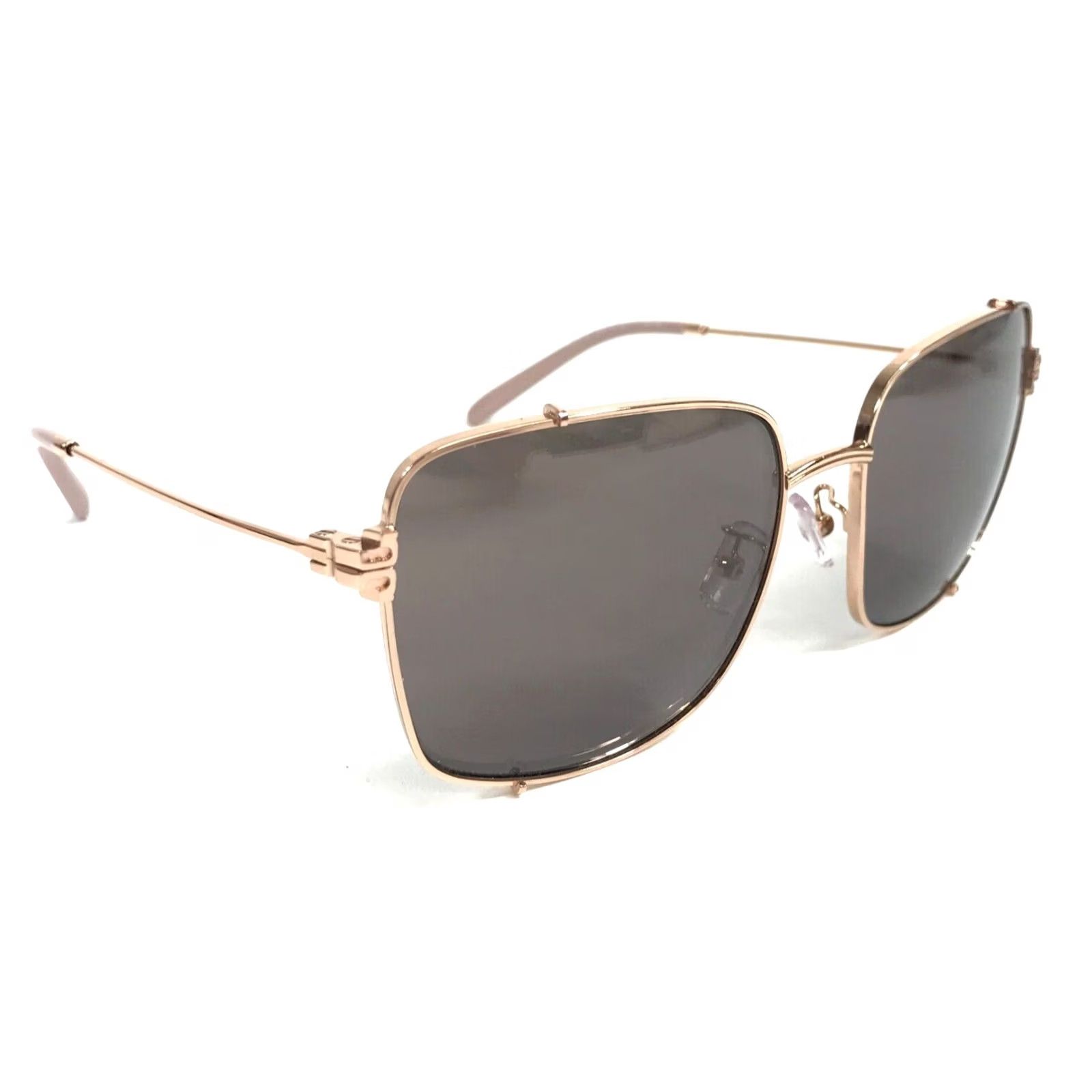 Tory Burch Sunglasses TY6104 33537N Shiny Rose Gold w/ Light  display picture 3