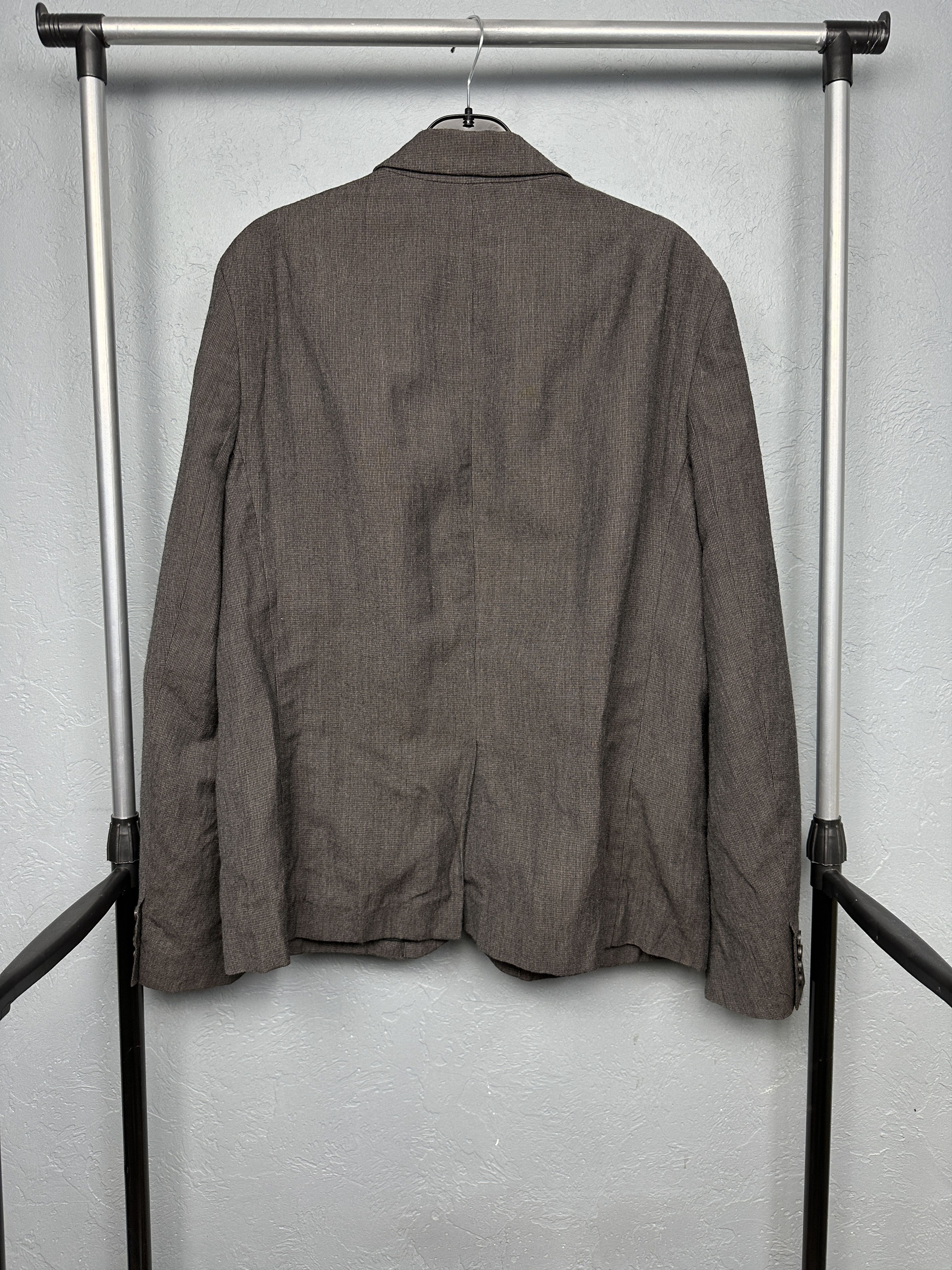 Allsaints Allsaints Anchorage Mens Wool Linen Blazer Jacket Size US L / EU 52-54 / 3 - 7 Thumbnail