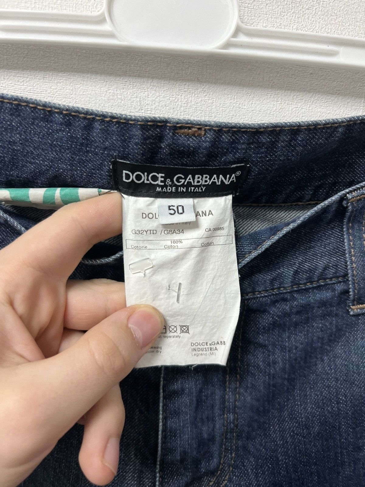 Dolce & Gabbana Dolce & Gabbana Jeans Vintage Size 50 Navy Mens Size US 34 / EU 50 - 10 Thumbnail