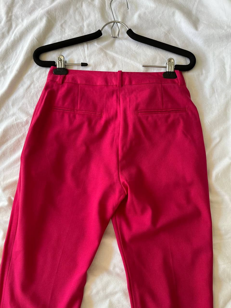 Altuzarra Altuzarra raspberry pink virgin wool dress pants W30/L26 Size 30" / US 8 / IT 44 - 4 Thumbnail