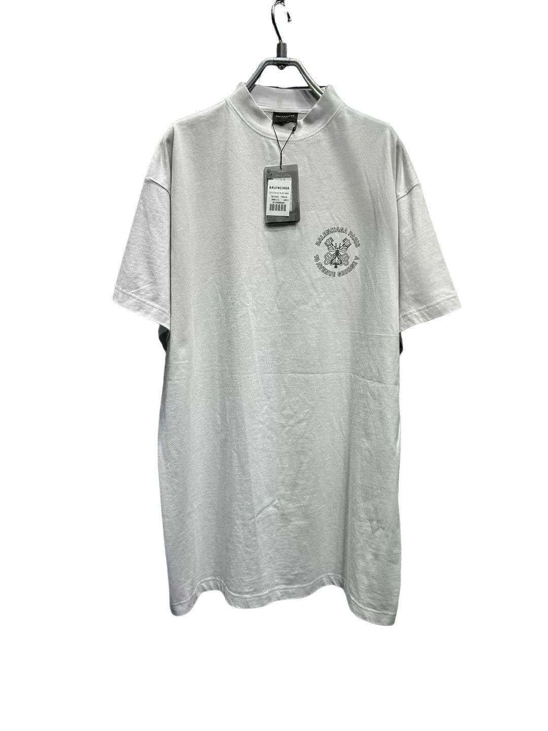 Balenciaga Balenciaga Logo Print Key T-Shirt Size 1 Size US S / EU 44-46 / 1 - 1 Thumbnail