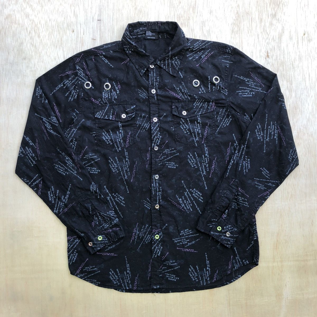 Vintage BAD BOY WESTERN SHIRT VINTAGE Y2k Size US L / EU 52-54 / 3 - 1 Thumbnail