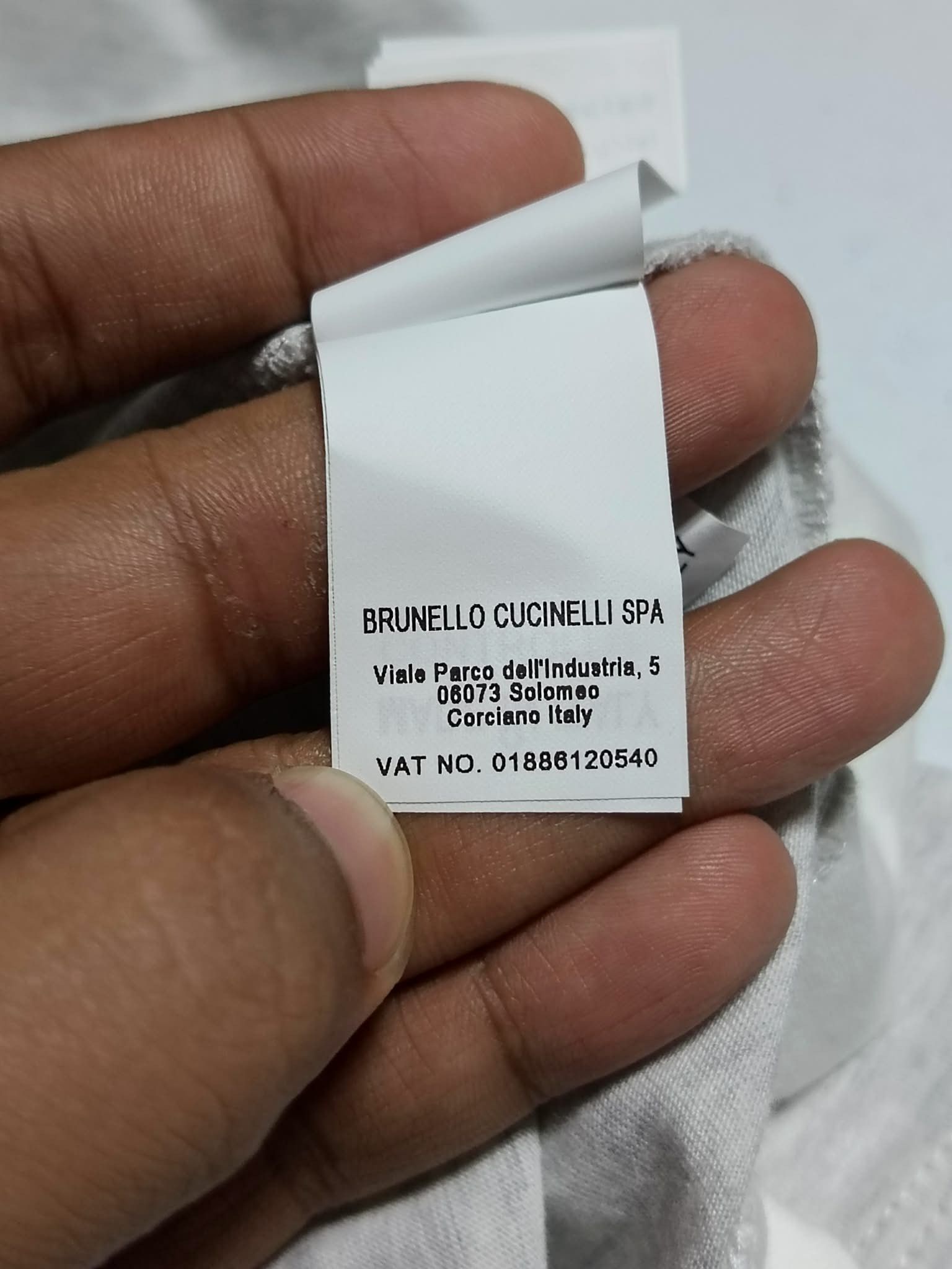 Brunello Cucinelli Brunello Cucinelli Layered Crew-neck Tshirt Gray Size US XS / EU 42 / 0 - 10 Thumbnail