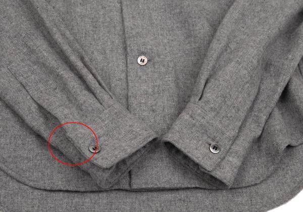Comme des Garcons Comme Des Garcons Grey Retro Fake Two-Piece Design Top Size XS / US 0-2 / IT 36-38 - 7 Thumbnail