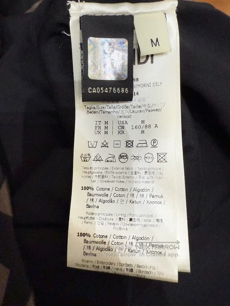 Fendi Fendi Classic Double F Old Flower Full-Print Hooded Sweats Size M / US 6-8 / IT 42-44 - 7 Thumbnail