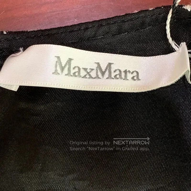 Max Mara MaxMara Gray Patterned Women's Dress . Size M / US 6-8 / IT 42-44 - 5 Thumbnail