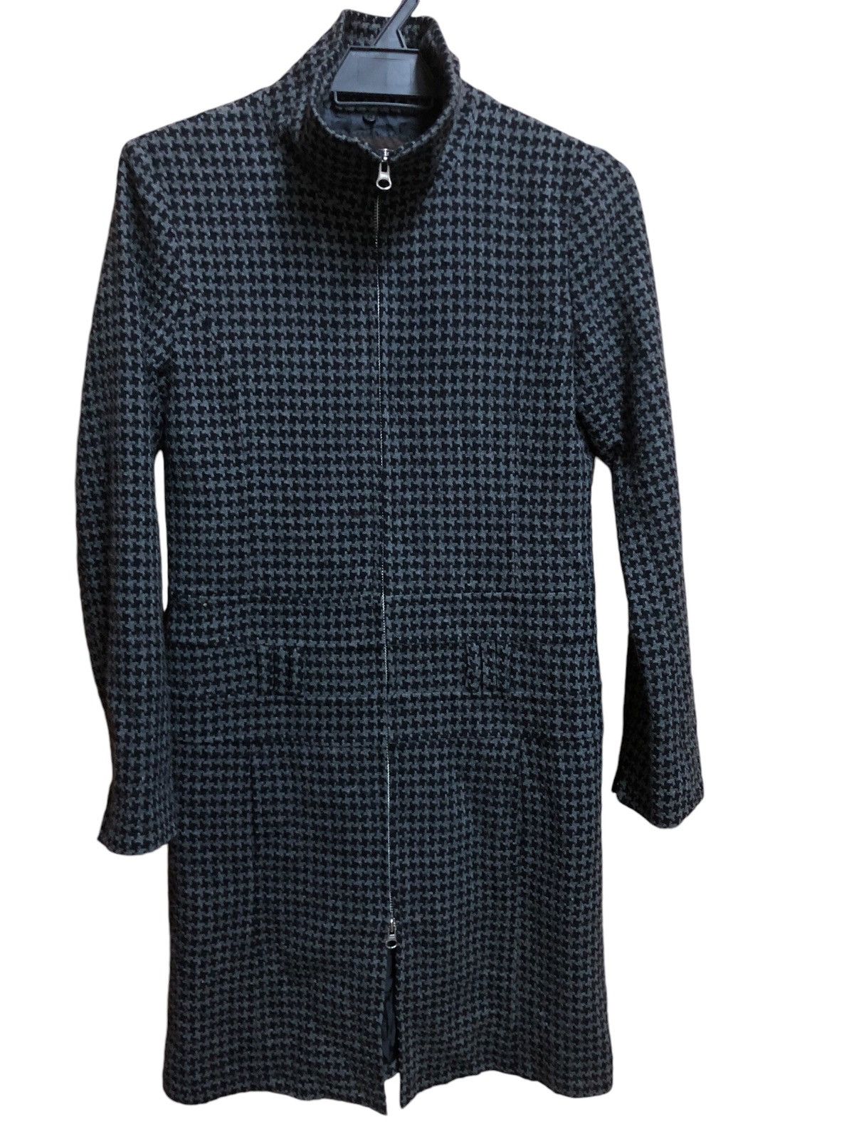 If Six Was Nine × Tornado Mart Tornado Mart Houndstooth Wool long Jacket Size XS / US 0-2 / IT 36-38 - 1 Thumbnail