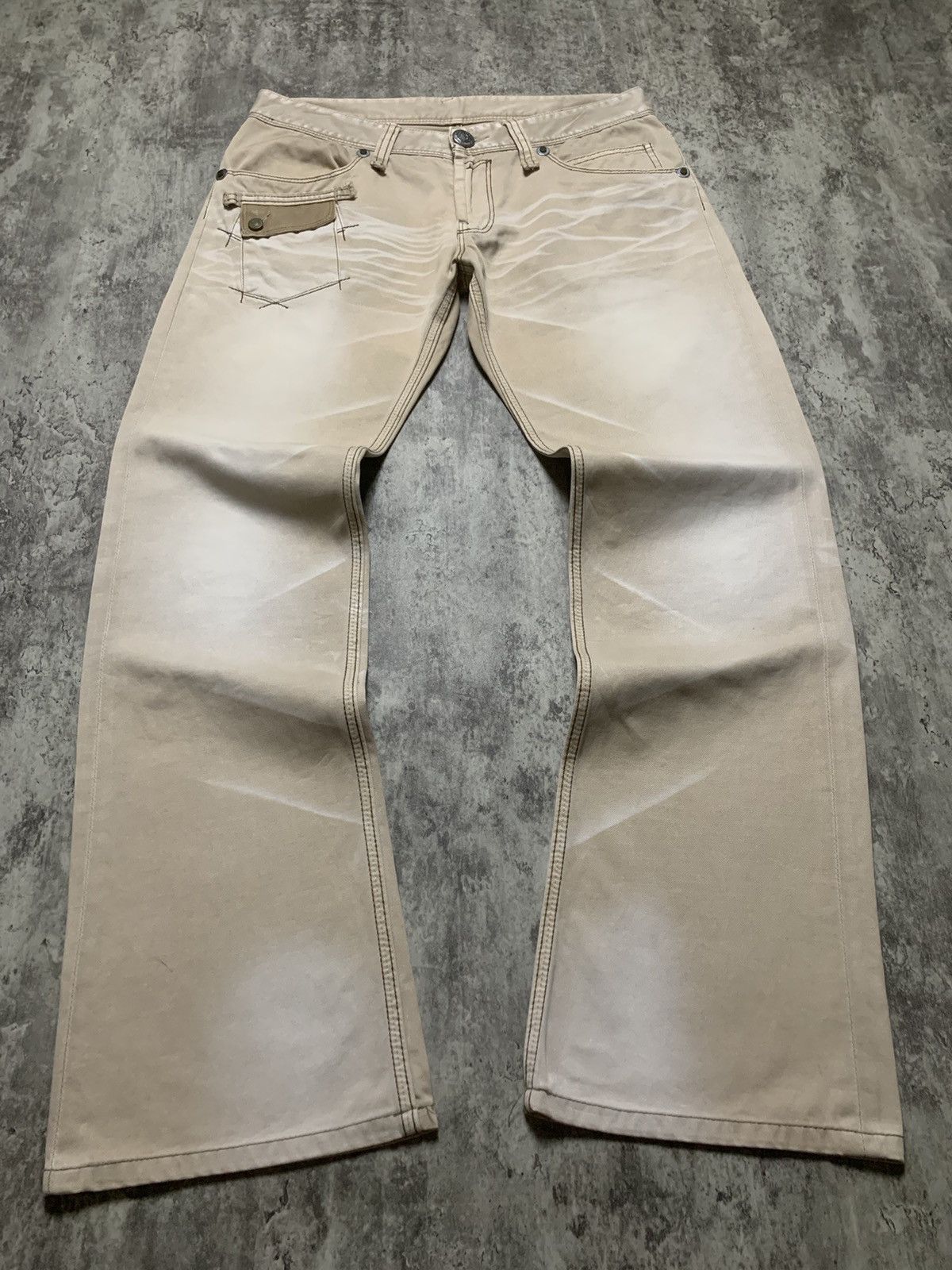 Tornado Mart Vintage Y2K Rattle Trap Clawmark Boot Cut Size US 32 / EU 48 - 2 Thumbnail