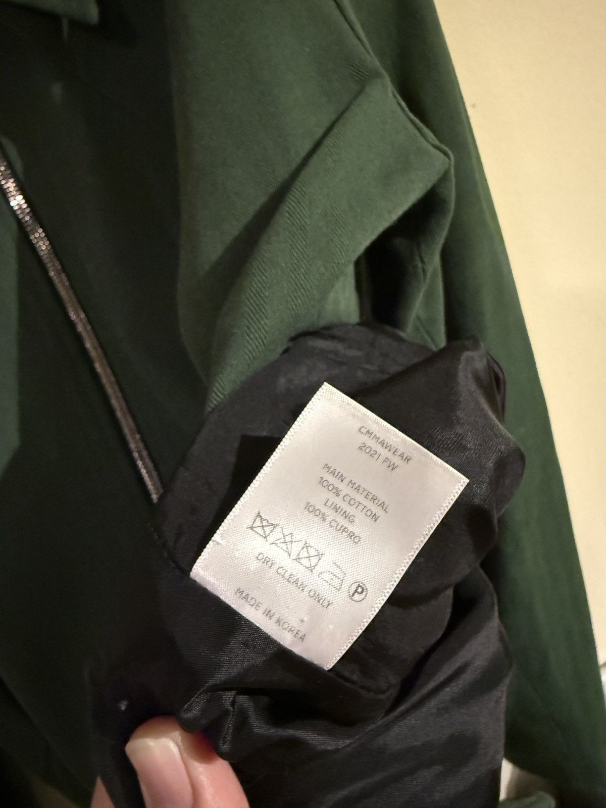 CMMAWEAR × Designer CMMAWEAR Crescent Cut Jacket Size US L / EU 52-54 / 3 - 4 Thumbnail