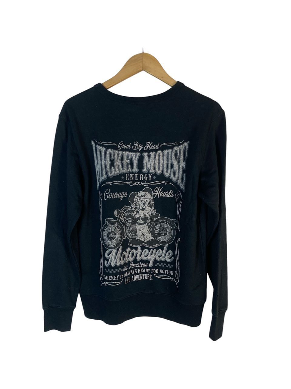 Disney × Mickey Mouse Mickey Mouse motorcycle printed sweatshirt Size US S / EU 44-46 / 1 - 1 Thumbnail