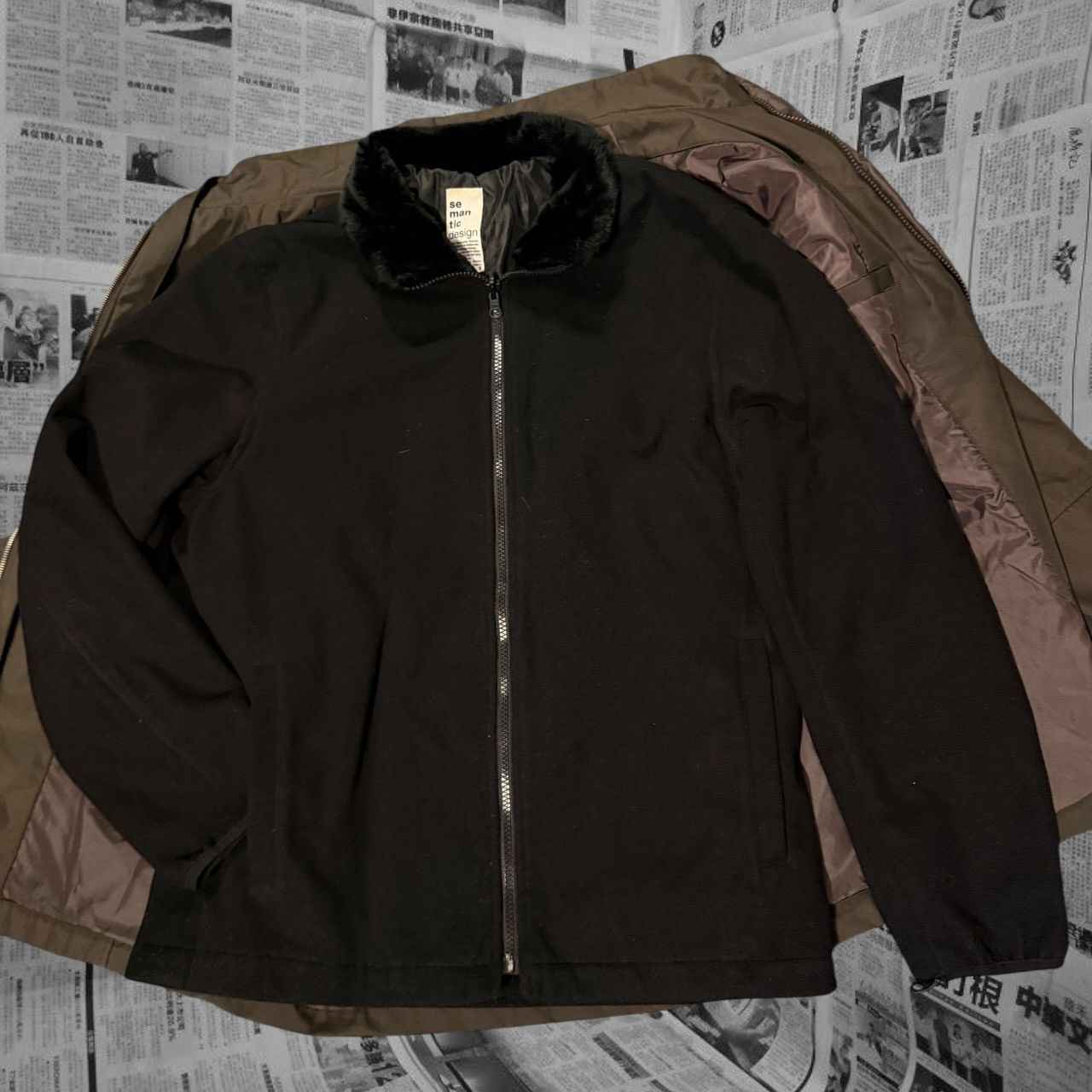 semanticdesign SemanticDesign 2-in-1 Utility Jacket faux collar Size US M / EU 48-50 / 2 - 5 Thumbnail