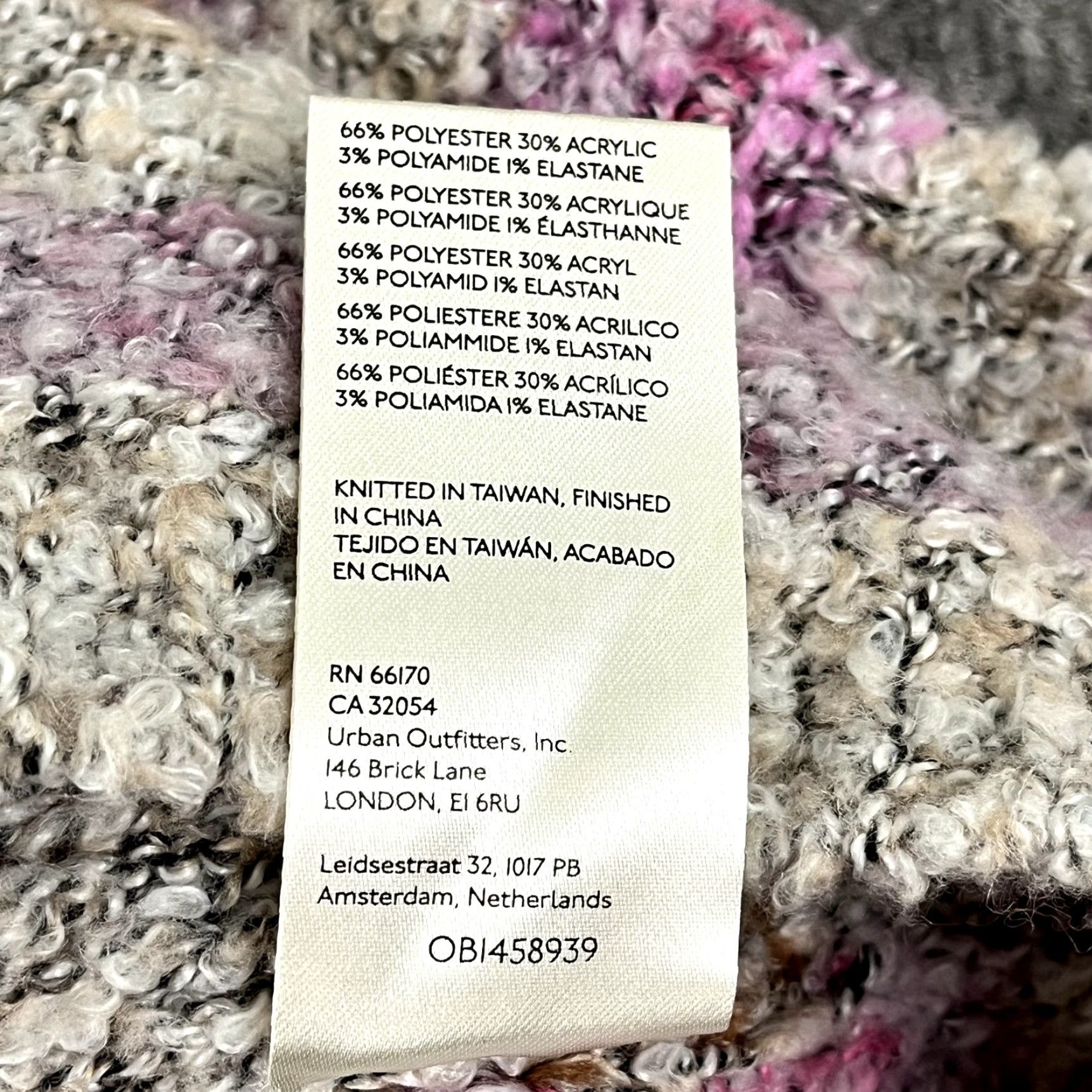 Free People VINTAGE? (No) Cardigan Free People Sweater Womens XS Soulmate Cardi Revolve Pink Cream Cropped Size XS / US 0-2 / IT 36-38 - 3 Thumbnail