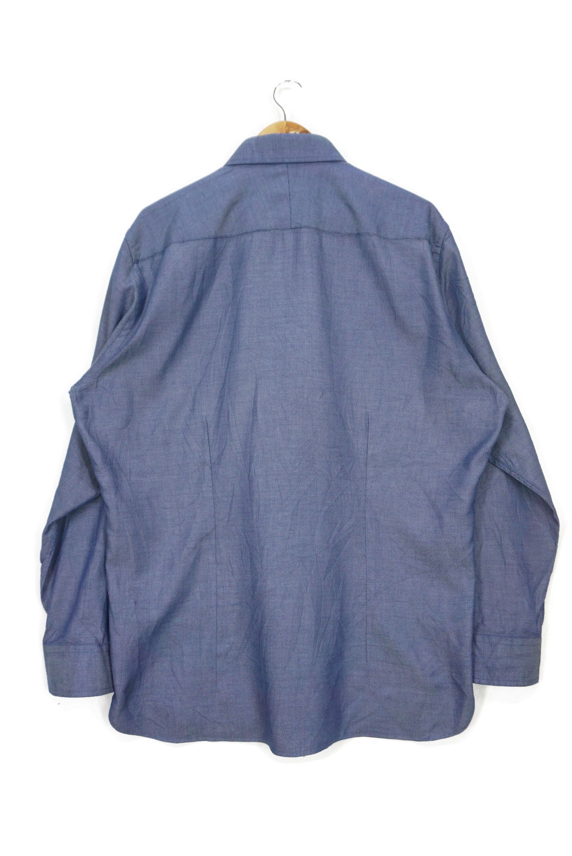 Ted Baker Endurance Spread Collar Button Down Shirt Size L Size US L / EU 52-54 / 3 - 2 Thumbnail