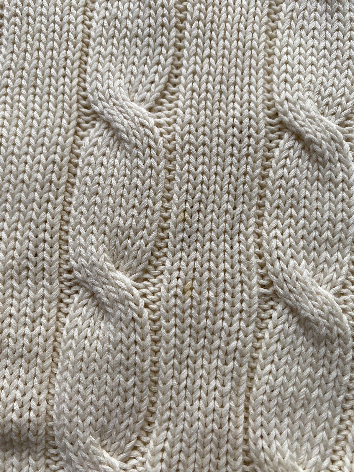 Polo Ralph Lauren Vintage Y2K Polo Ralph Lauren White Women's Sweater Rare Size L / US 10 / IT 46 - 9 Thumbnail