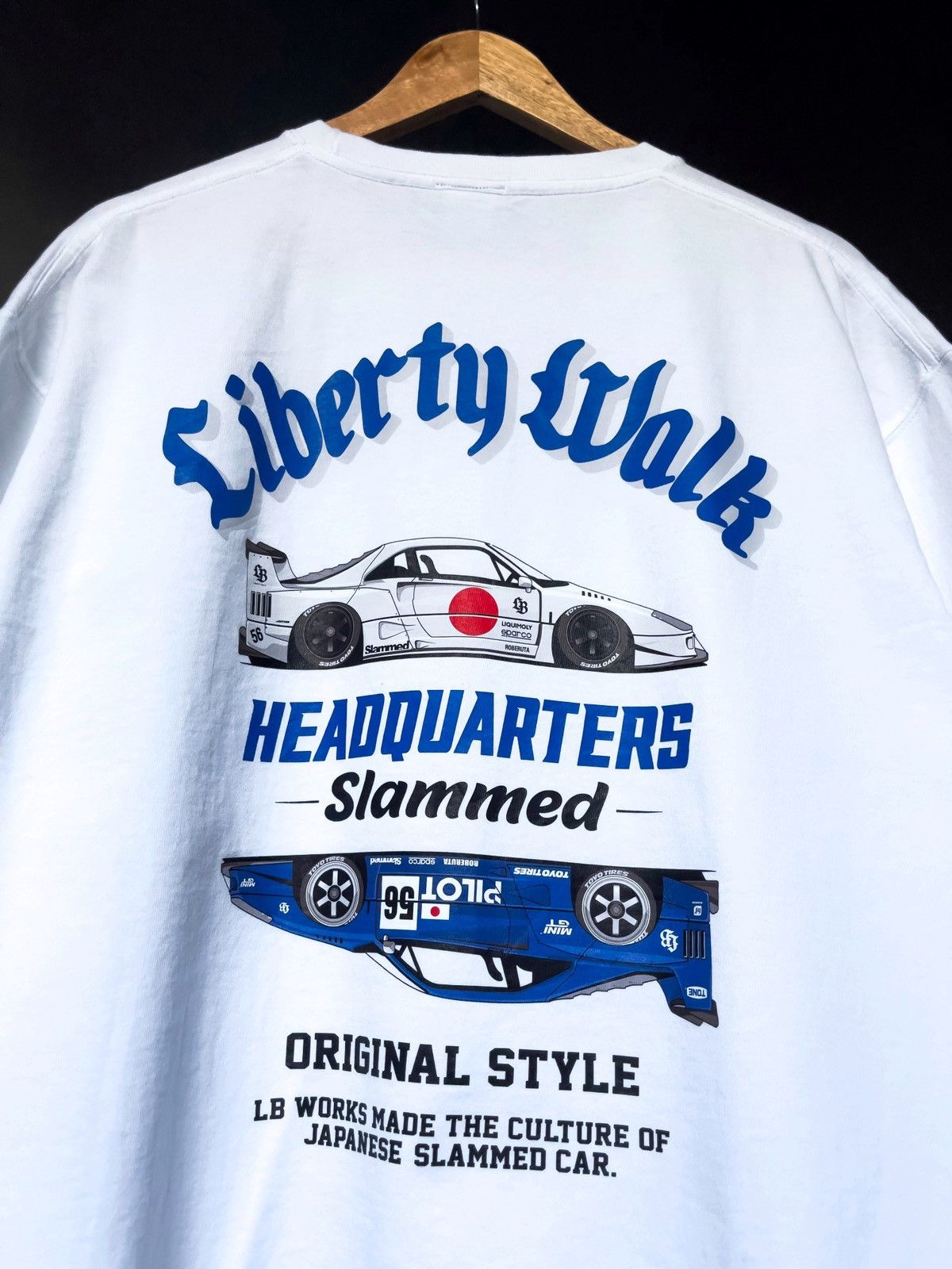Japanese Brand Liberty Walk Headquarters Slammed F40 Graphic T-Shirt Size US XXL / EU 58 / 5 - 1 Thumbnail