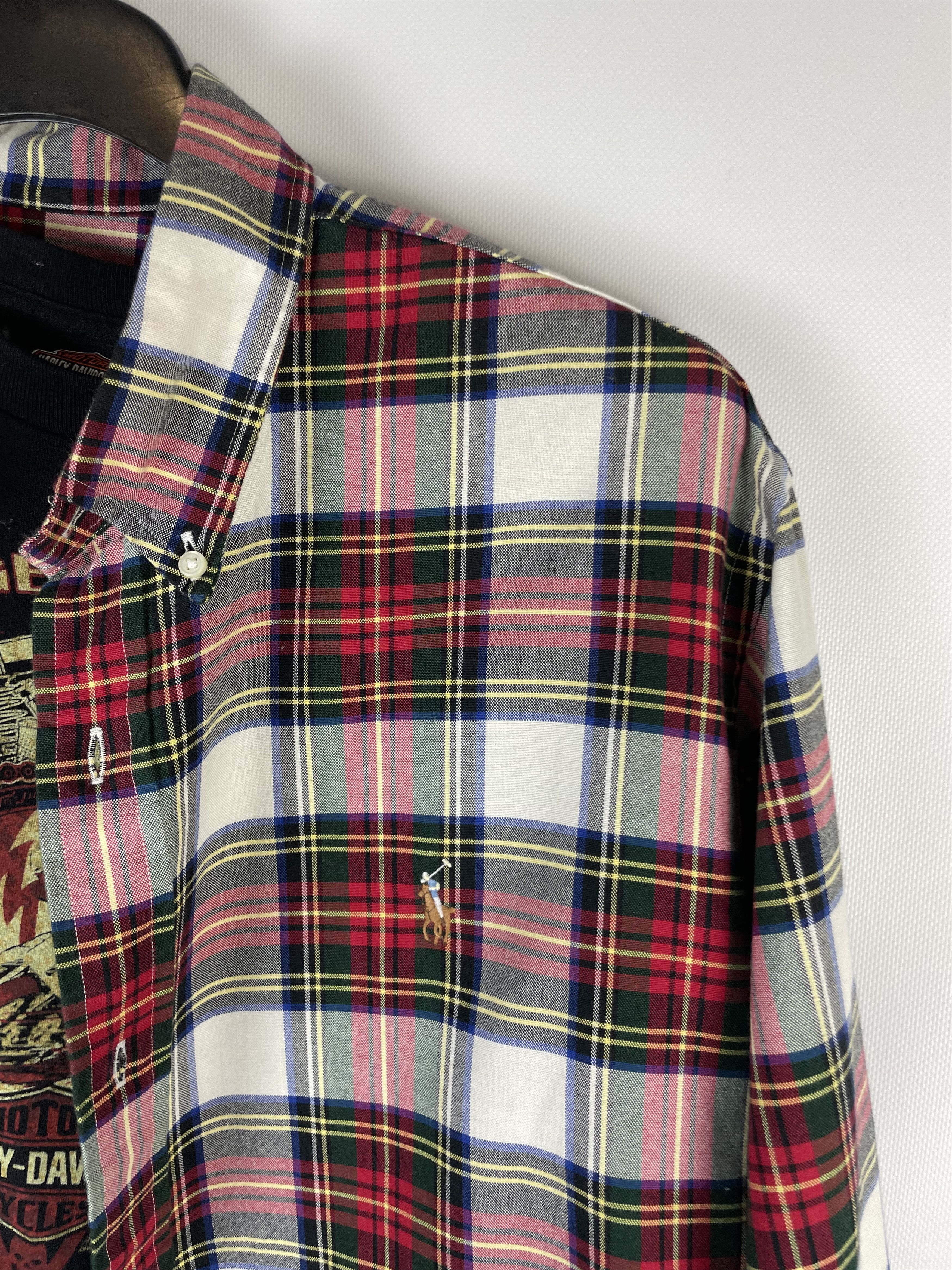 Flannel Flannel Polo Ralph Lauren Vintage Mens Shirt Size US XXL / EU 58 / 5 - 3 Thumbnail