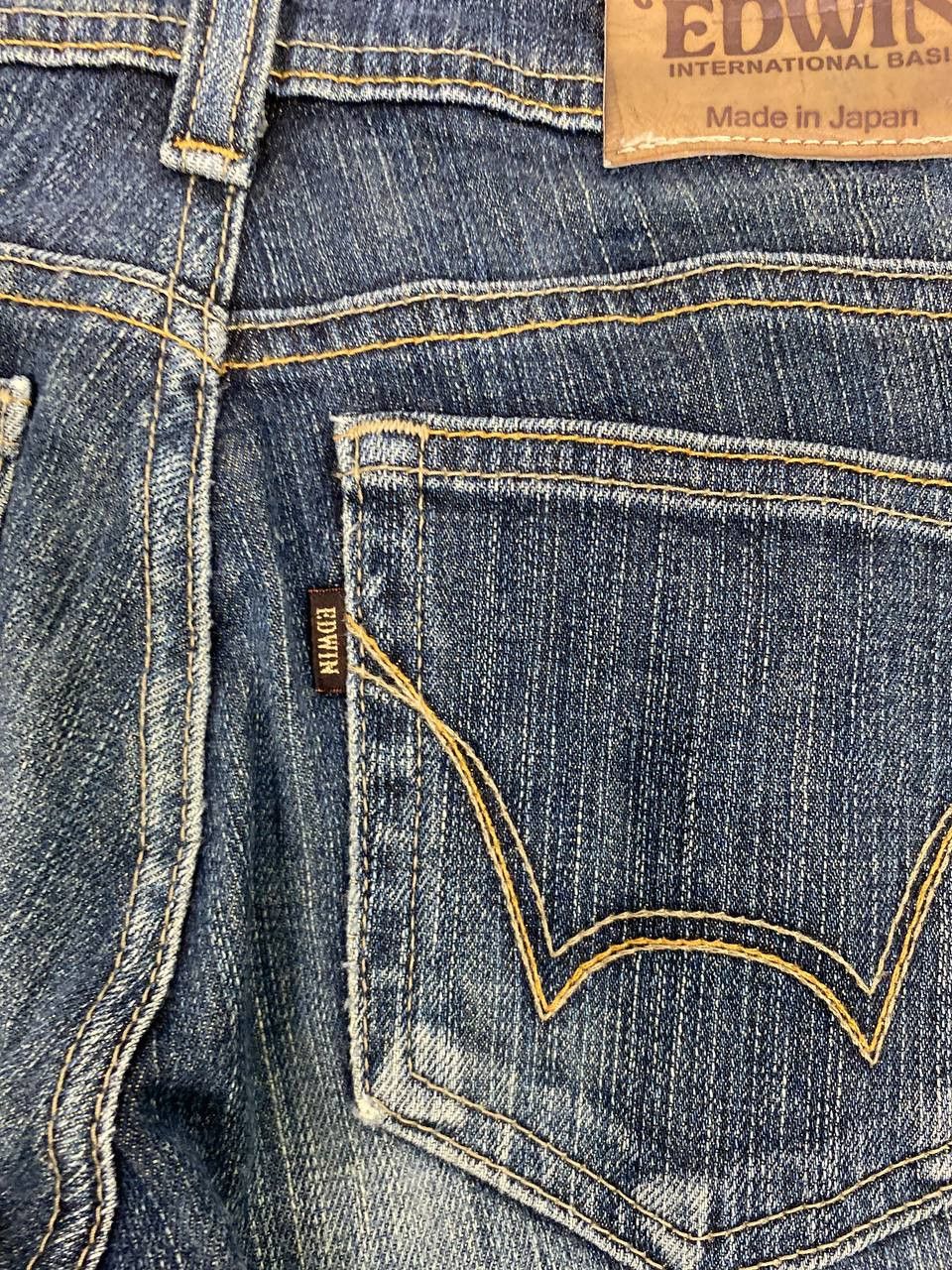 Edwin miss edwin japanese brand distressed denim nice design Size 28" / US 6 / IT 42 - 4 Thumbnail