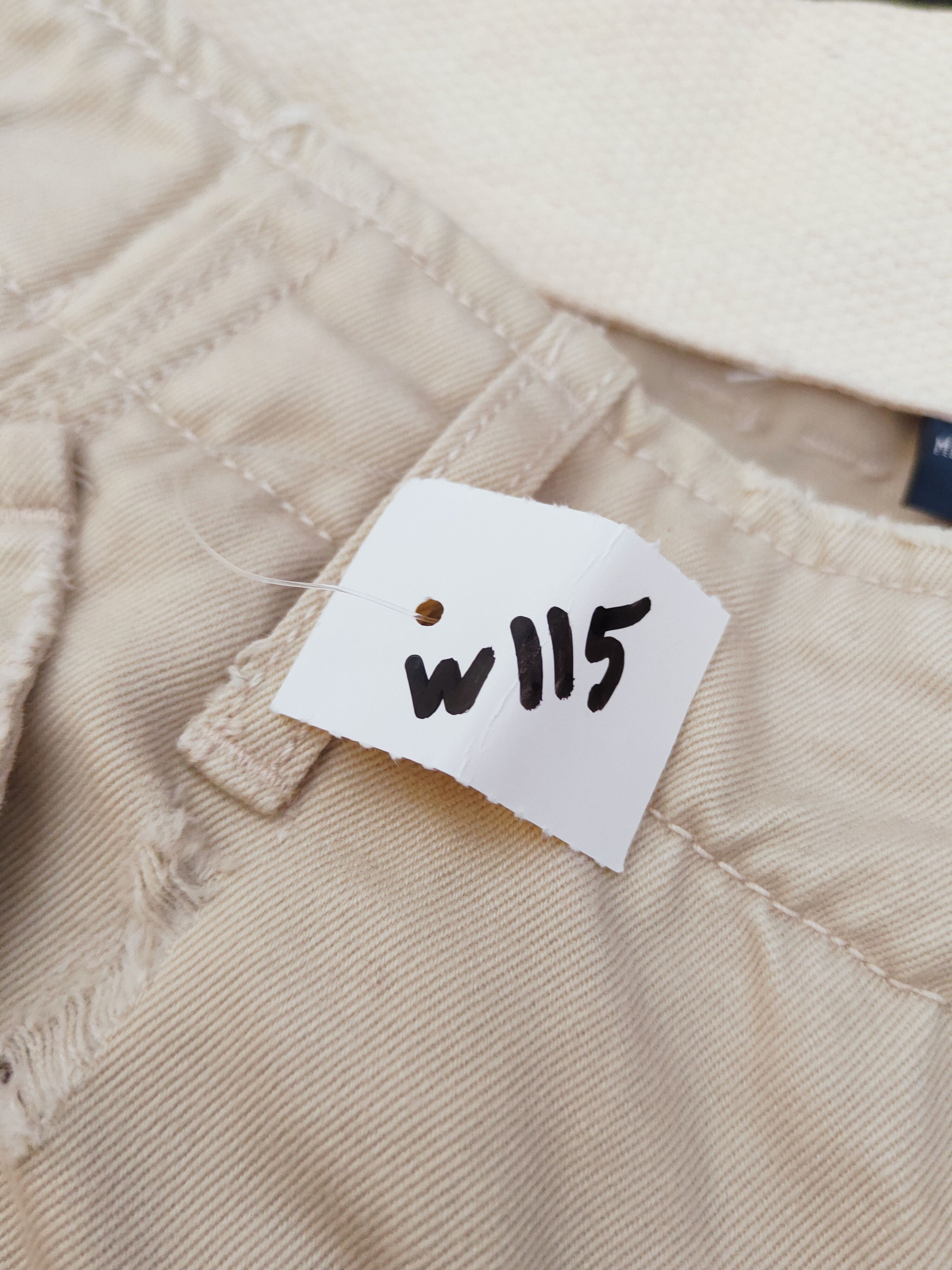 Polo Ralph Lauren Polo Ralph Lauren Cream Multipocket Cargo Pants #W115 Size US 34 / EU 50 - 17 Thumbnail