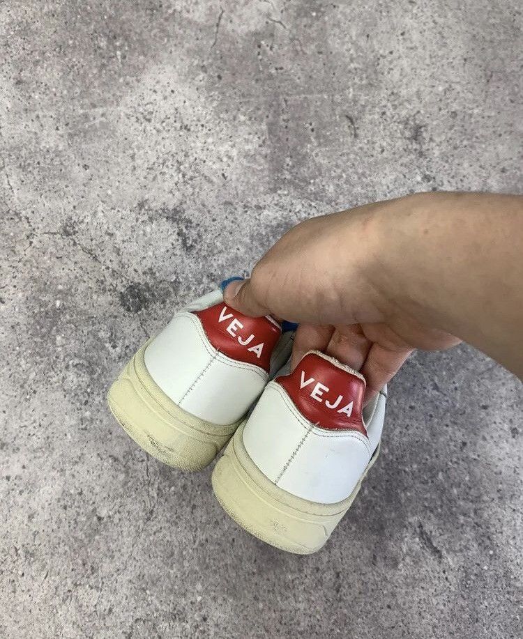 Japanese Brand Vintage White Veja Leather Shoes Sneakers Japanese Y2K Size US 8 / EU 41 - 3 Thumbnail