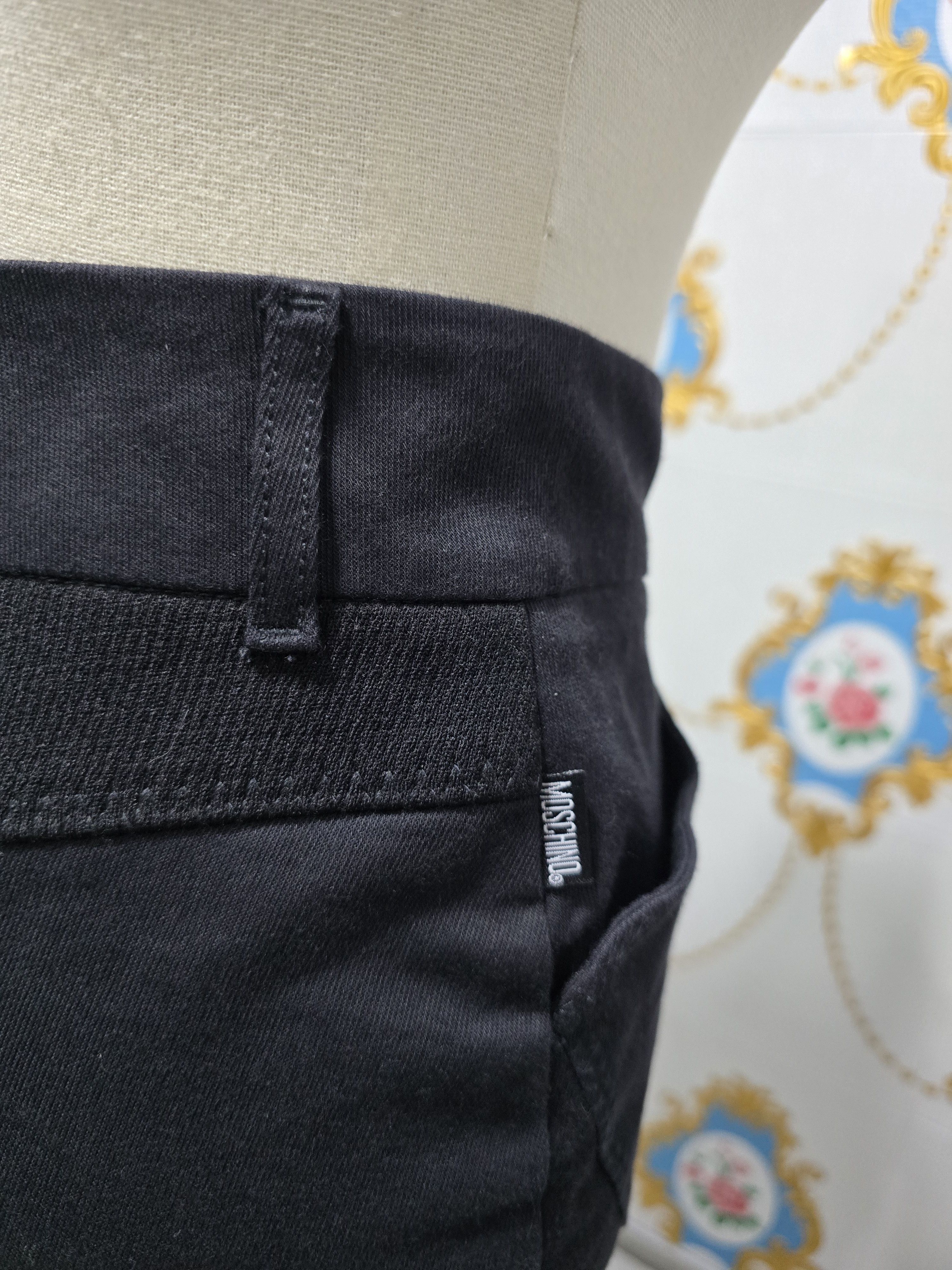 Moschino × Vintage MOSCHINO skirt women size small VINTAGE Size 27" / US 4 / IT 40 - 8 Thumbnail