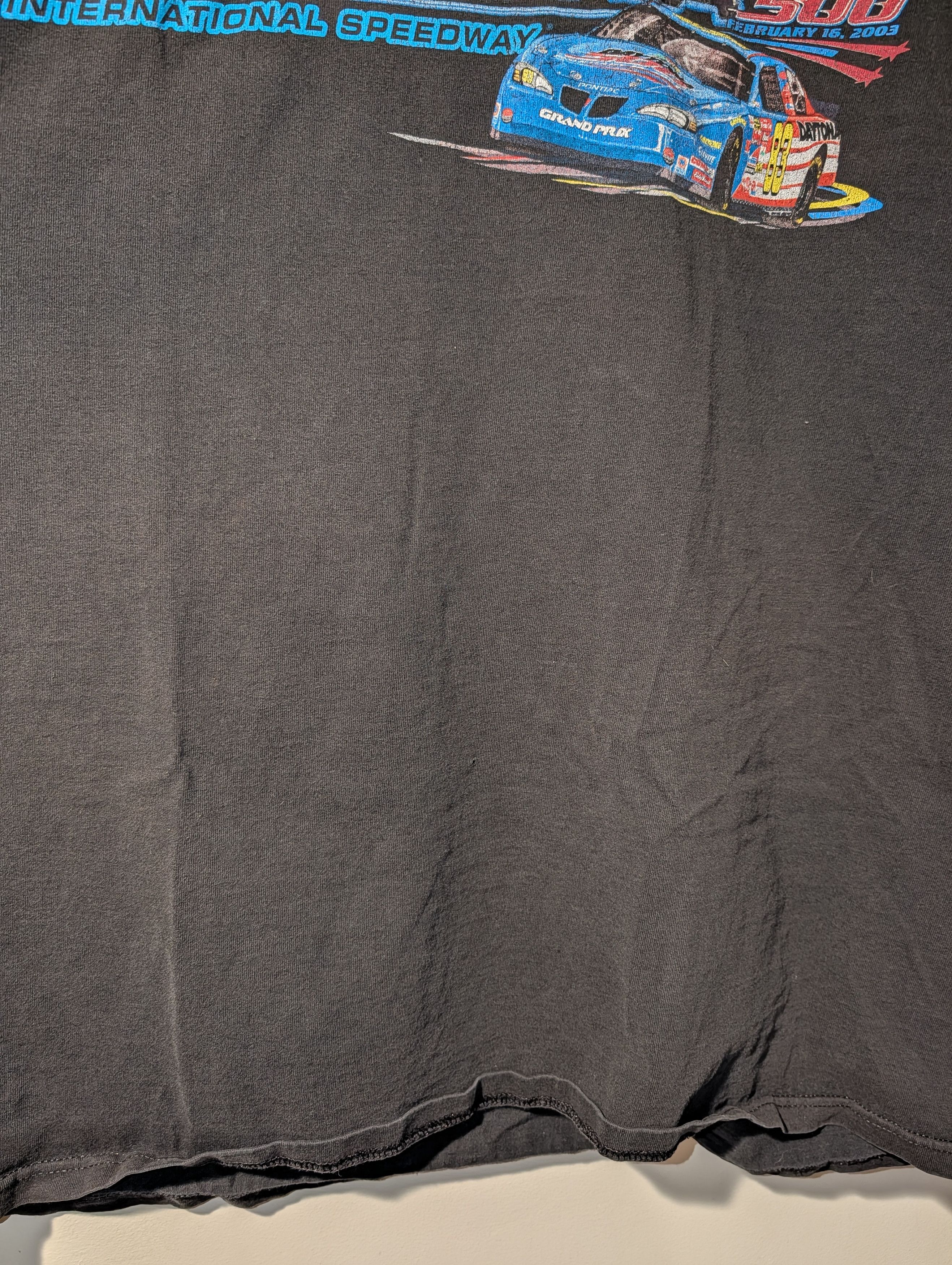 NASCAR Vintage 2003 Daytona 500 Nascar Racing Speedway T-Shirt Size US XXL / EU 58 / 5 - 9 Thumbnail