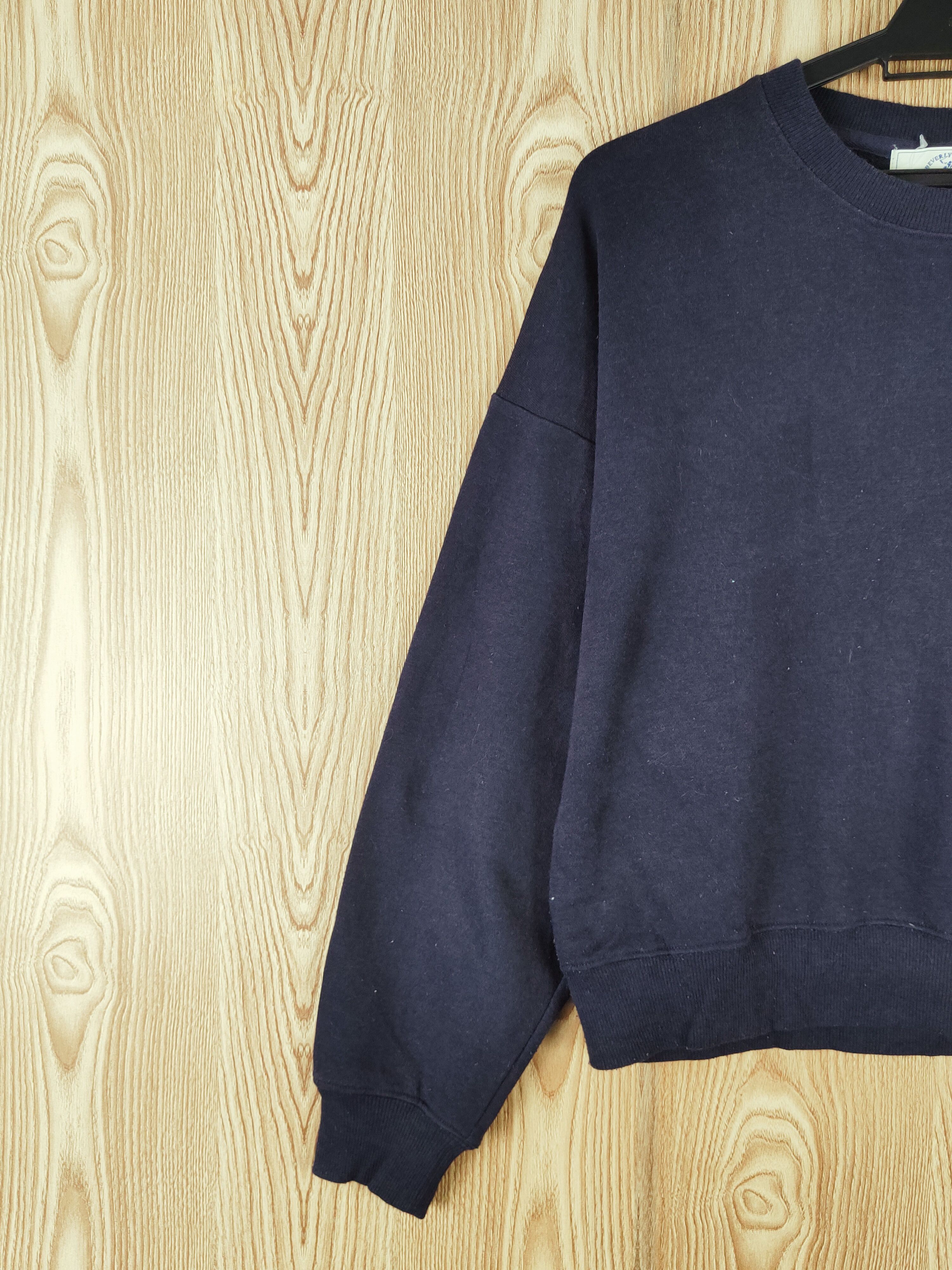Beverly Hills Polo Club × Japanese Brand × Vintage Baverly Hills Polo Club Navy Sweatshirts #W420 Size L / US 10 / IT 46 - 3 Thumbnail