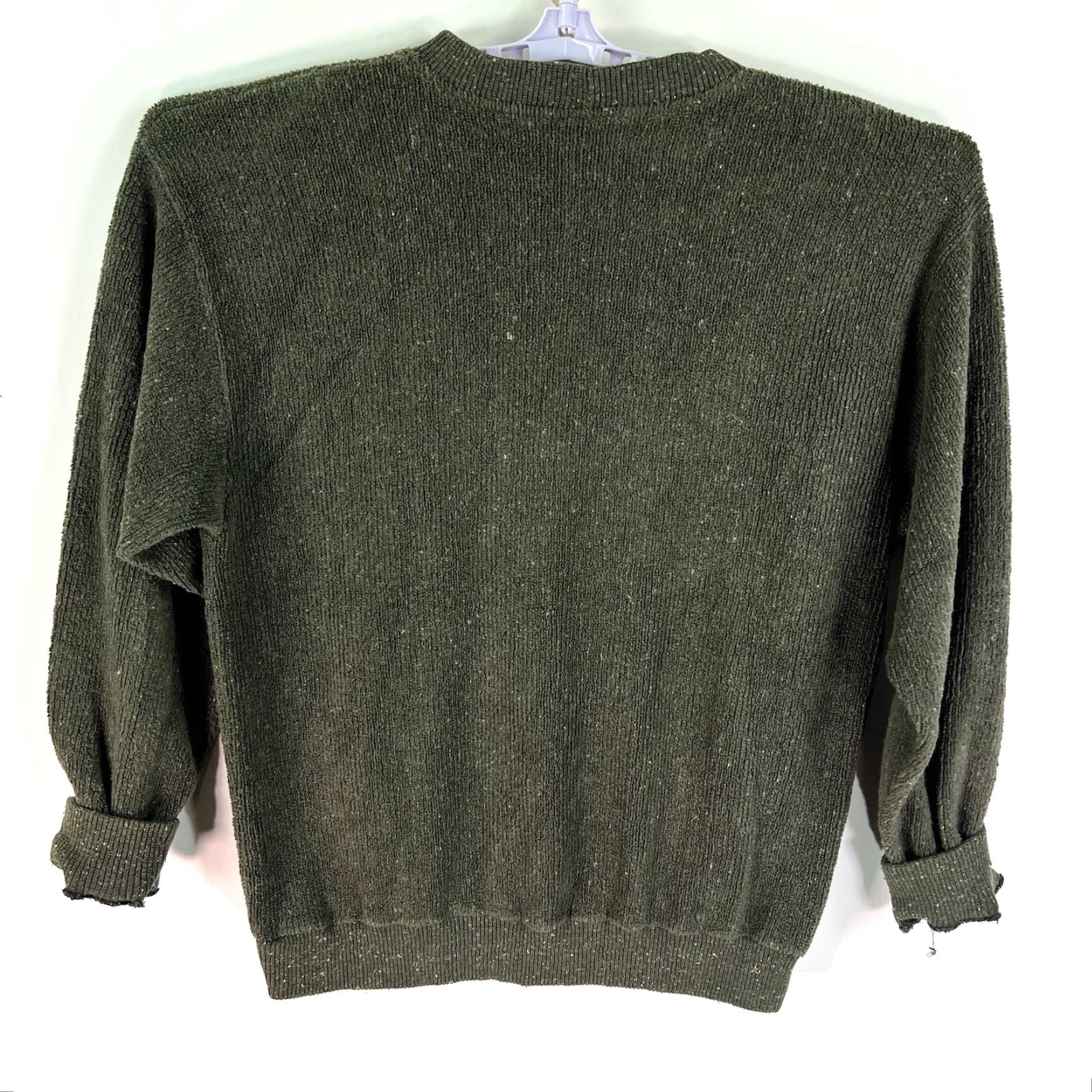 Vintage VINTAGE ABC Design Copper Harbor MI Long Sleeve Pullover Sweater Women's XL Green Embroidered Casual Pullover Knit Size XL / US 12-14 / IT 48-50 - 6 Thumbnail