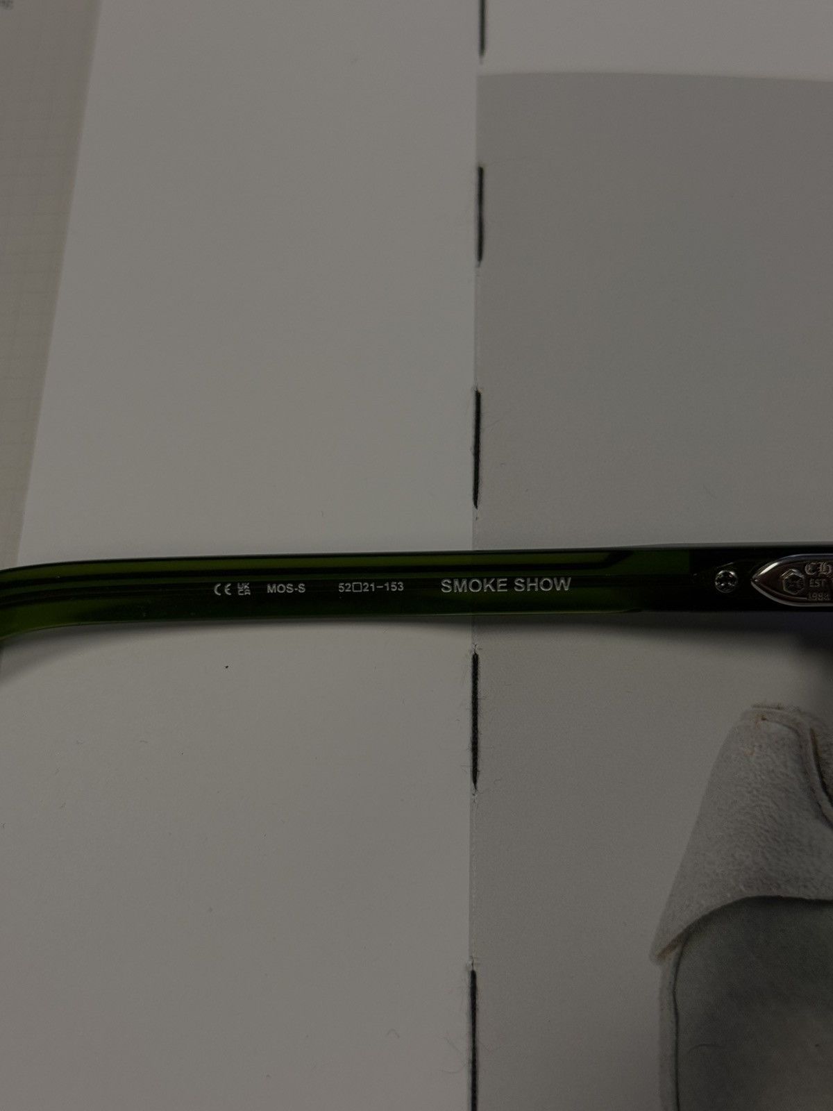 Chrome Hearts Chrome Hearts “Smoke Show” Green Sunglasses (NEW) RARE Size ONE SIZE - 11 Thumbnail