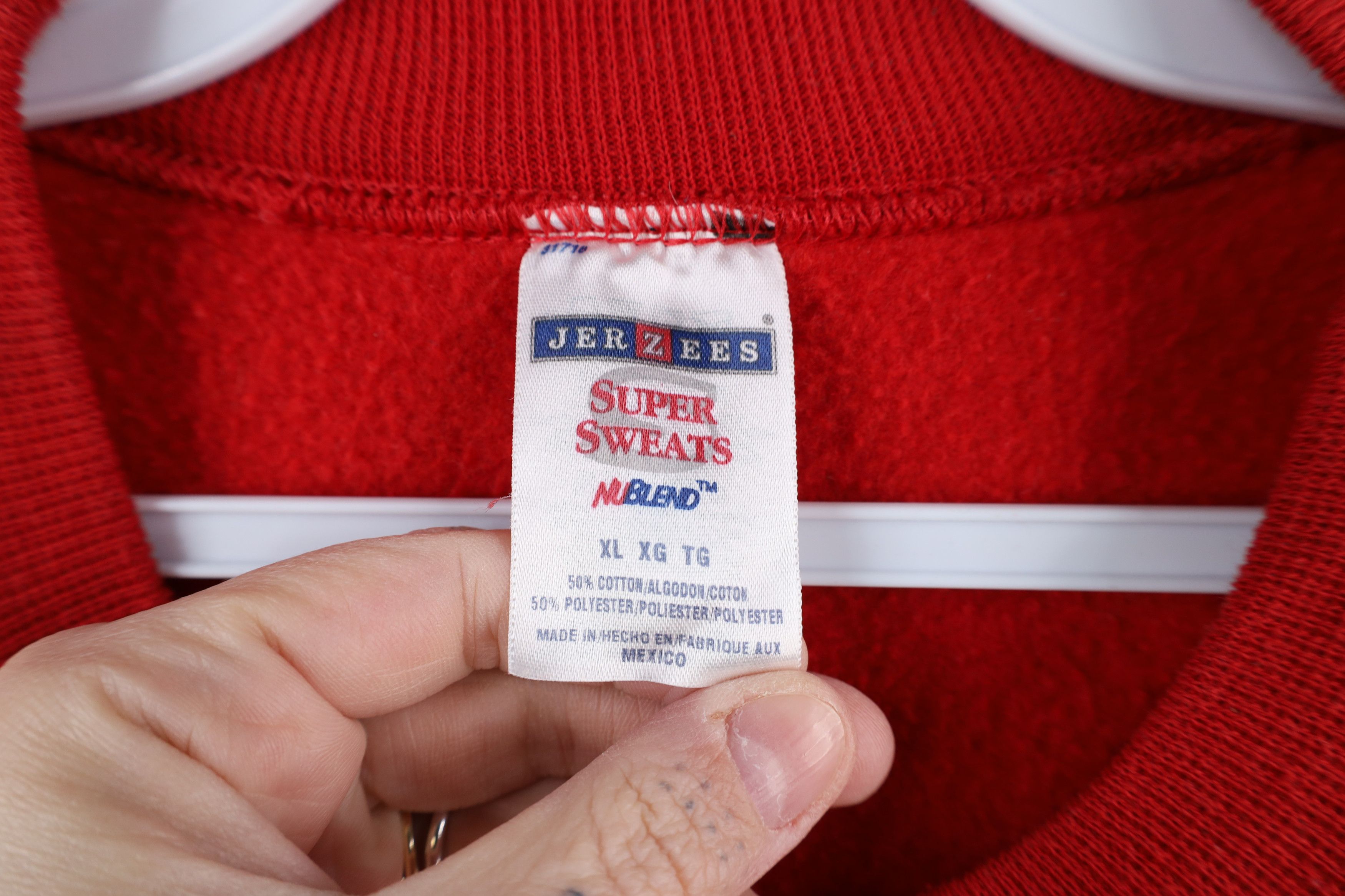 Vintage Vintage 90s Streetwear Motorcycle Tradition Sweatshirt Size US XL / EU 56 / 4 - 6 Thumbnail