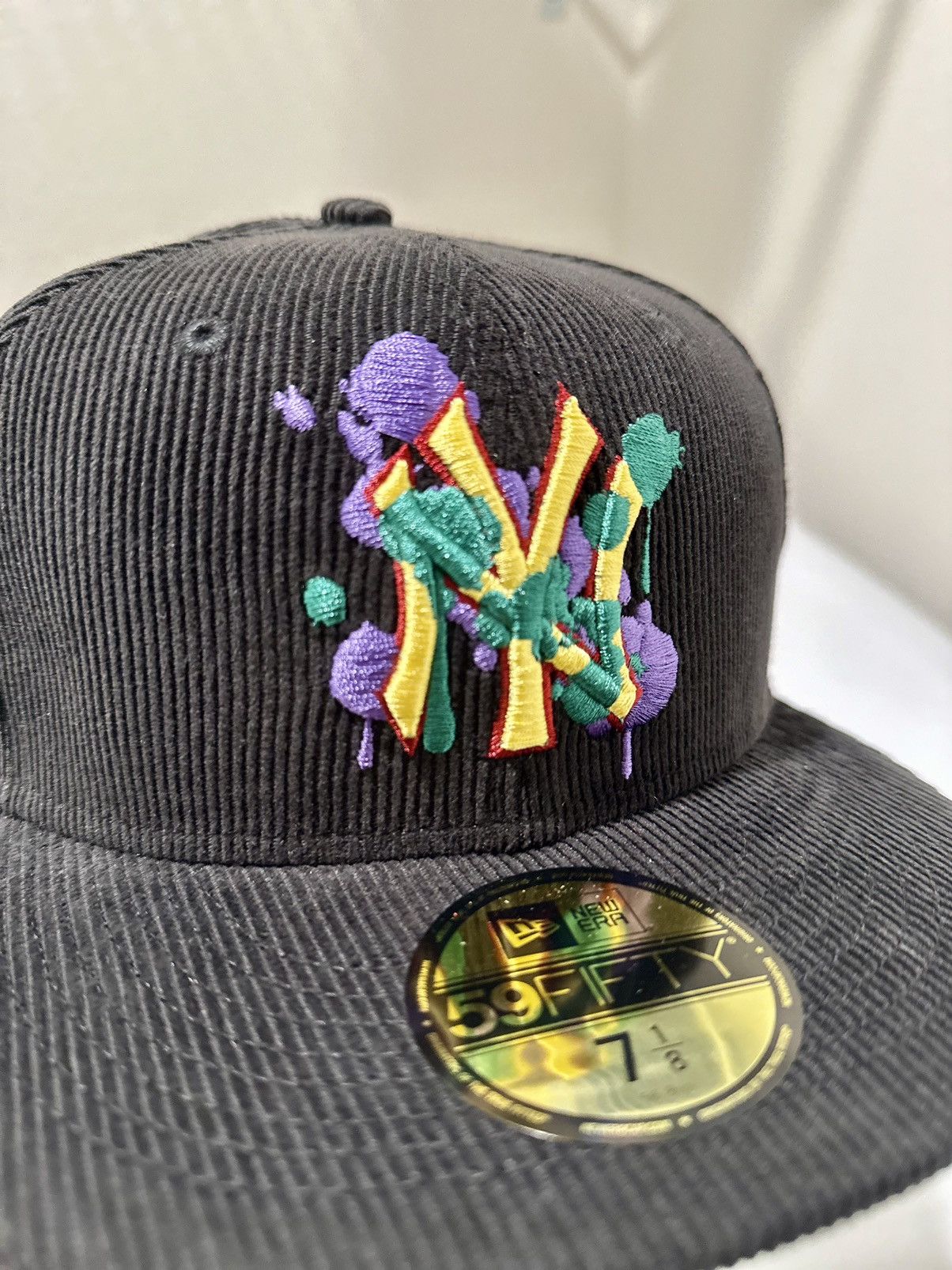 MLB × MyFitteds × New Era New Era New York Yankees Kickass Corduroy Myfitteds SZ 7 1/8 Size ONE SIZE - 2 Thumbnail