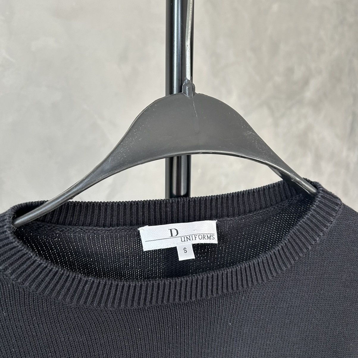 Dior Vintage Dior Uniform Bee Logo Knit Sweater Size S / US 4 / IT 40 - 6 Thumbnail