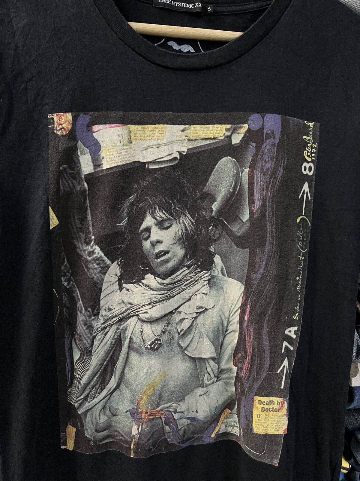 Band Tees × Hysteric Glamour × The Rolling Stones HYSTERIC GLAMOUR X THE ROLLING STONES TEE Size US S / EU 44-46 / 1 - 3 Thumbnail