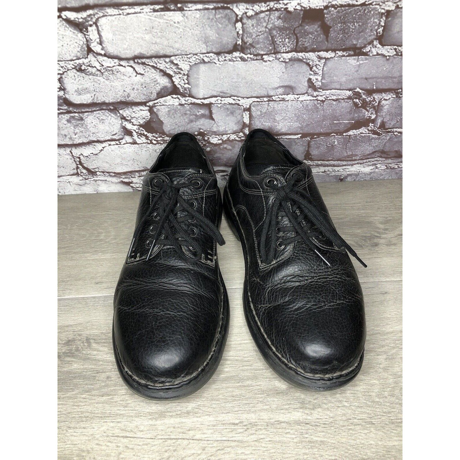 Timberland Timberland Black Leather BSFP Support Casual Oxfords Shoes M Size US 12 / EU 45 - 20 Thumbnail