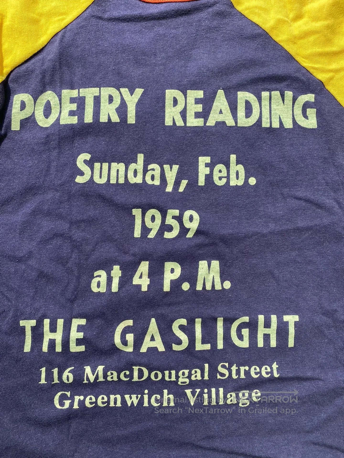 Freewheelers gaslight cafe purple yellow 7 sleeve shirt. Size US M / EU 48-50 / 2 - 4 Thumbnail