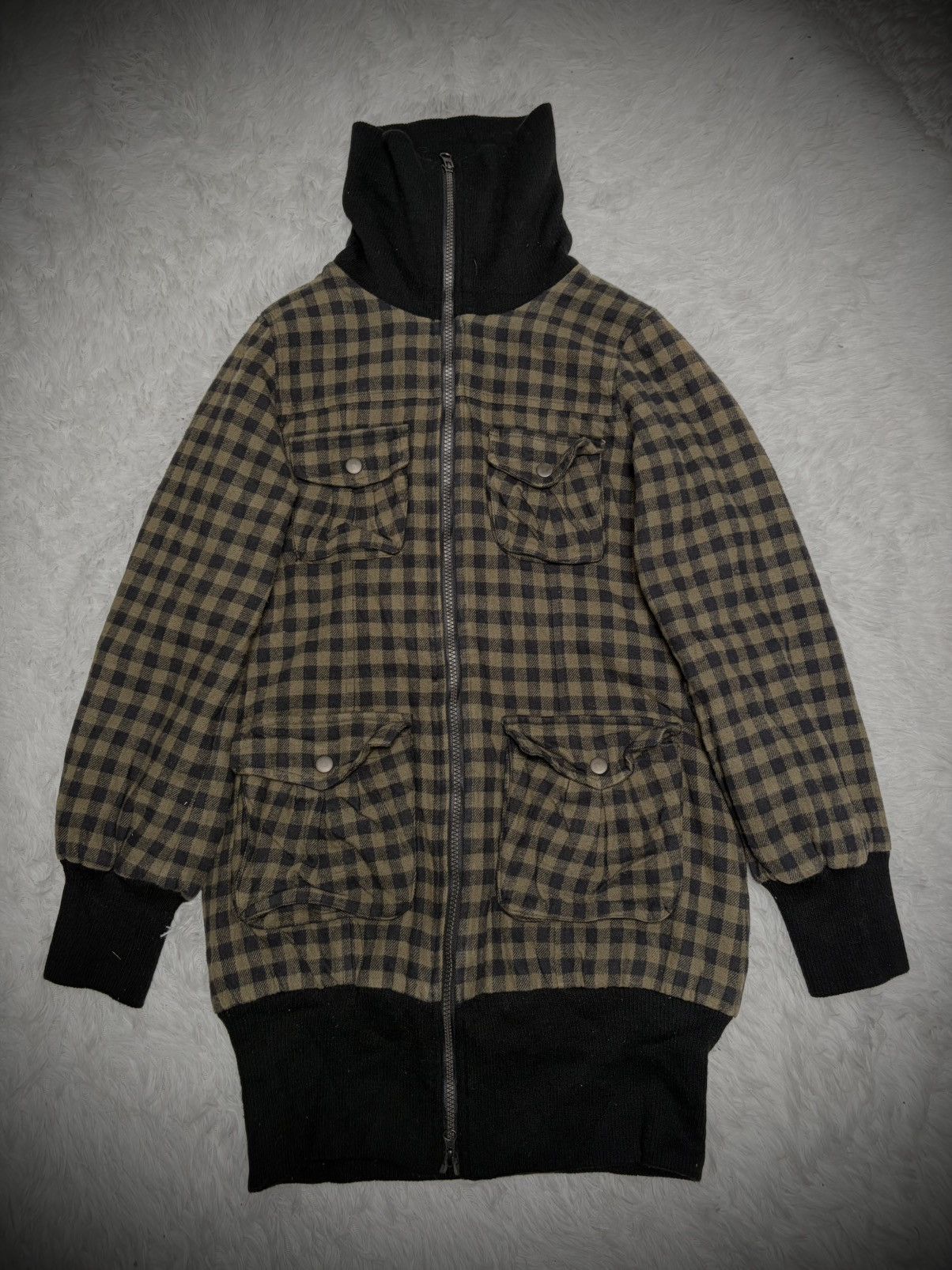 Japanese Brand 2000s Vkei Japanese Brand high collar jacket Size US M / EU 48-50 / 2 - 1 Thumbnail