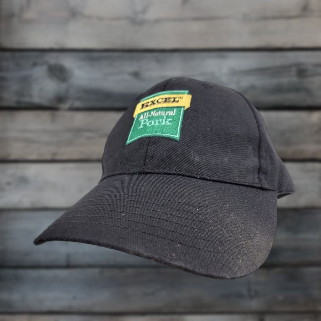 Vintage headtotoe Hat Distressed Black Trucker Hat Men One Size Black Solid Nature Garden Vintage No Size ONE SIZE - 1 Thumbnail