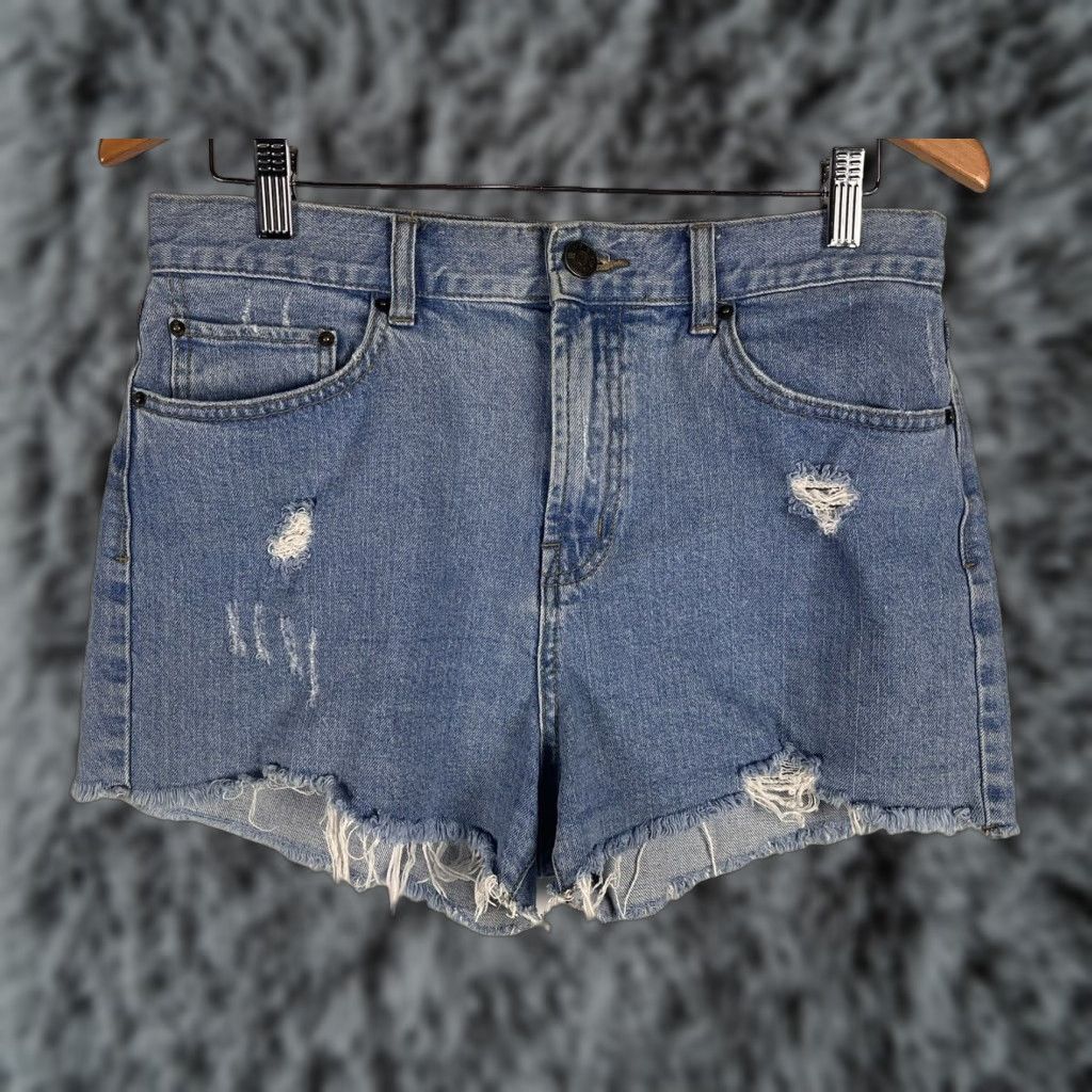Bdg BDG Cutoff Jean Shorts GUC 30” BDG Women Regular 30 Blue Cut-Off Short Jeans Waist 15” Inseam 3” Size 30" / US 8 / IT 44 - 1 Thumbnail