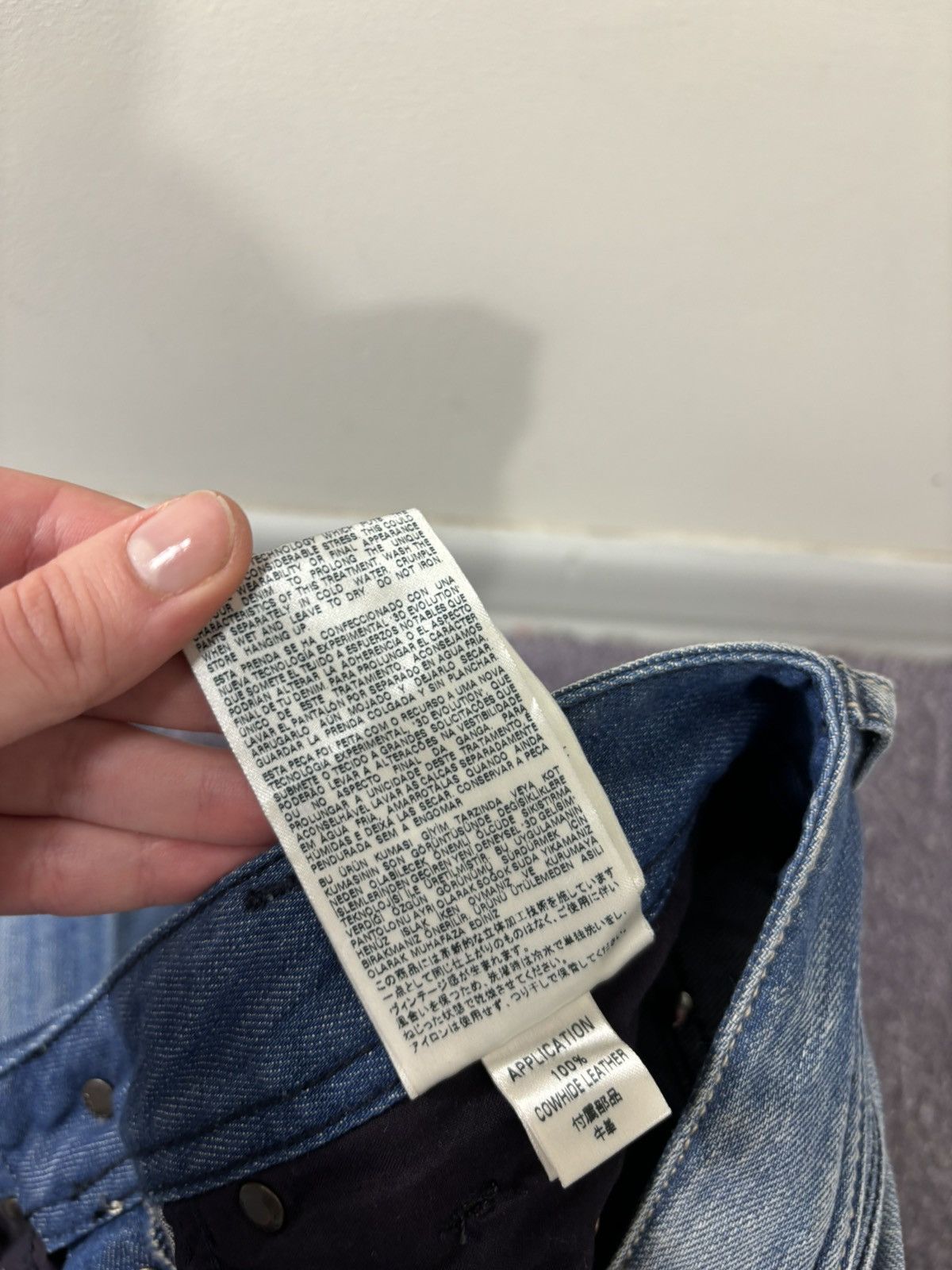 Diesel Diesel Iakop NWT Regular Slim Washed Blue Denim Jeans Size US 31 - 15 Thumbnail