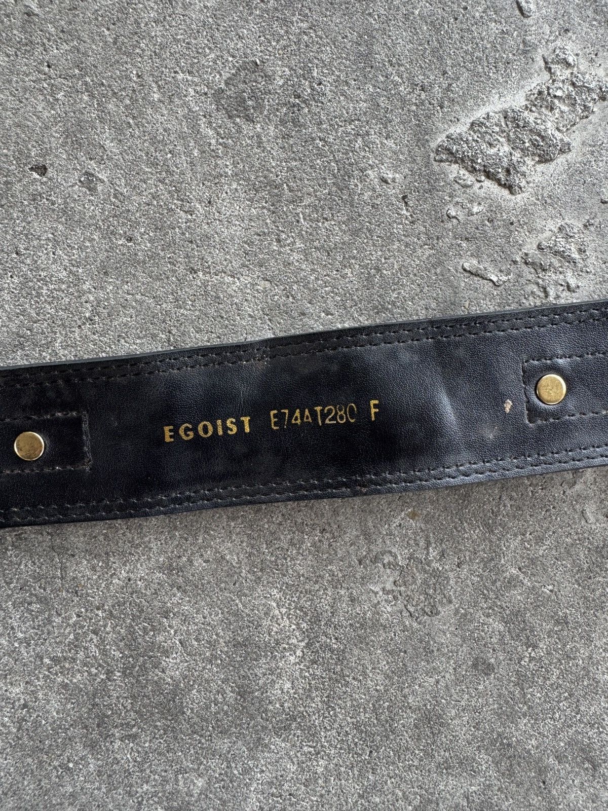 Japanese Brand Egoist Studed N Chains Belt Size ONE SIZE - 6 Thumbnail