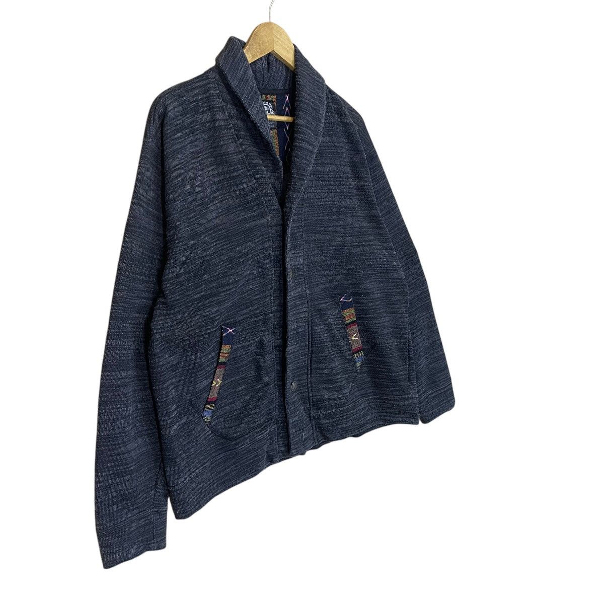 Japanese Brand Vintage Power To The People Cardigan Knit Cardigan Size L Size US L / EU 52-54 / 3 - 2 Thumbnail